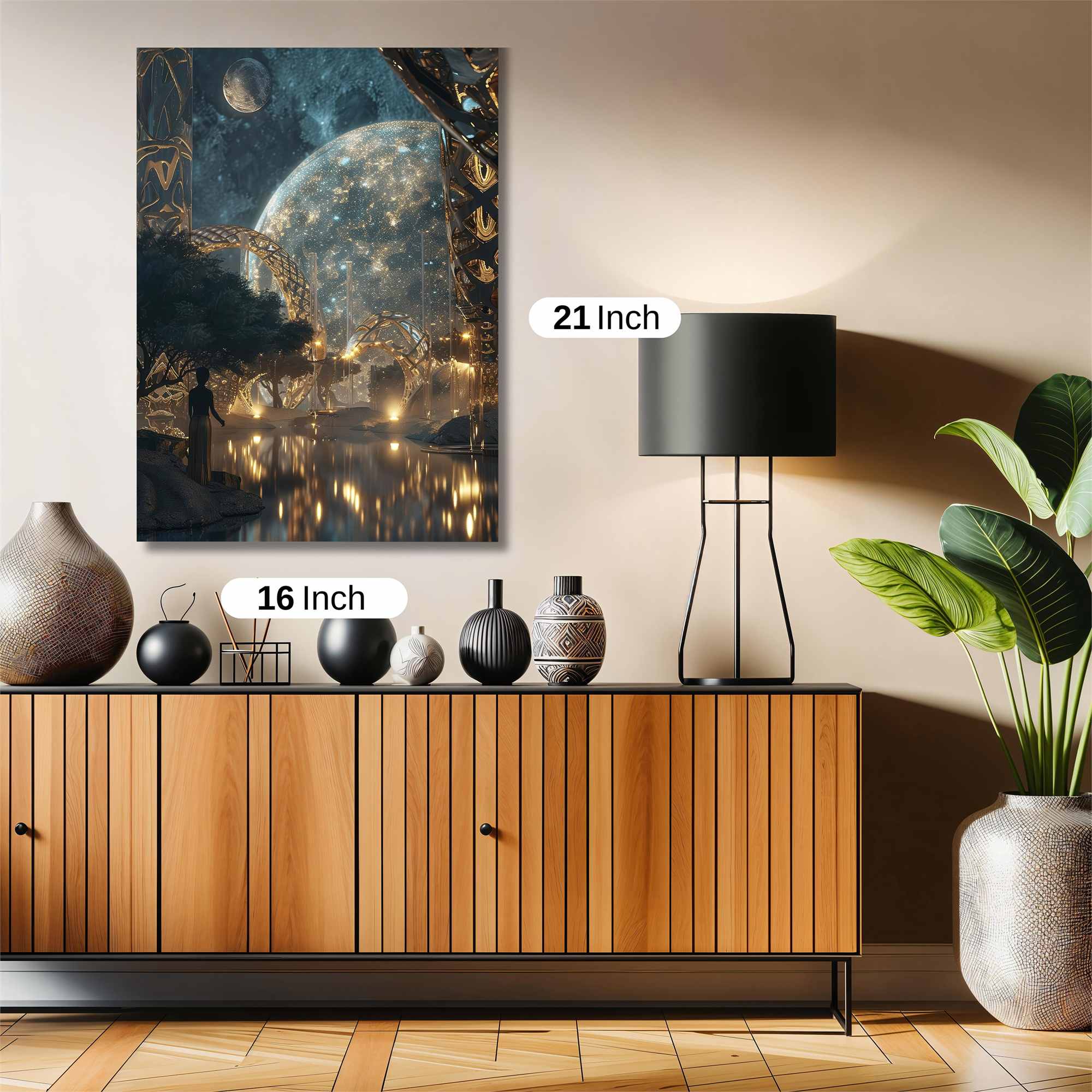 Lunar Serenity Safe Wall Magnetic / M
