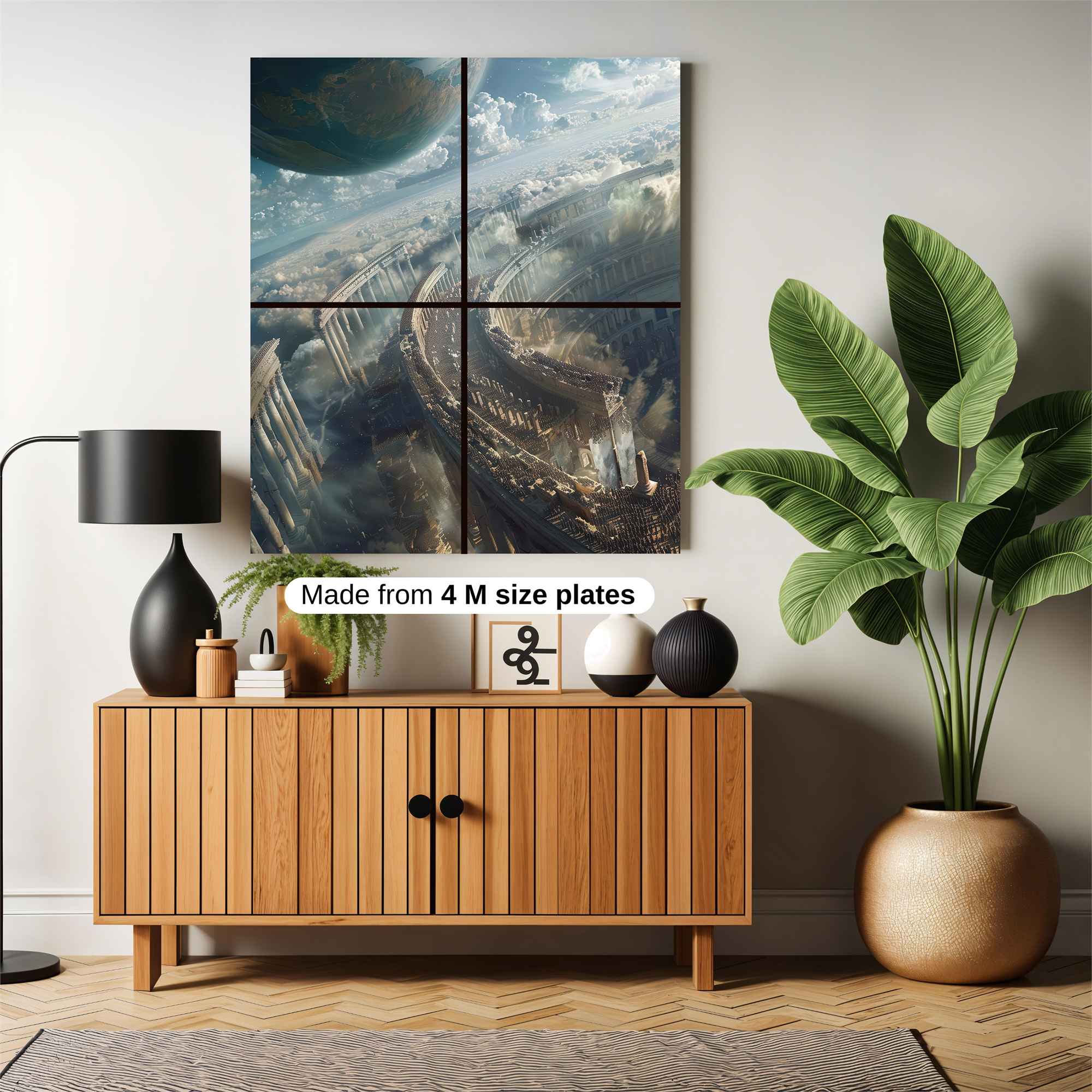 Earthquake Rupture Safe Wall Magnetic / M