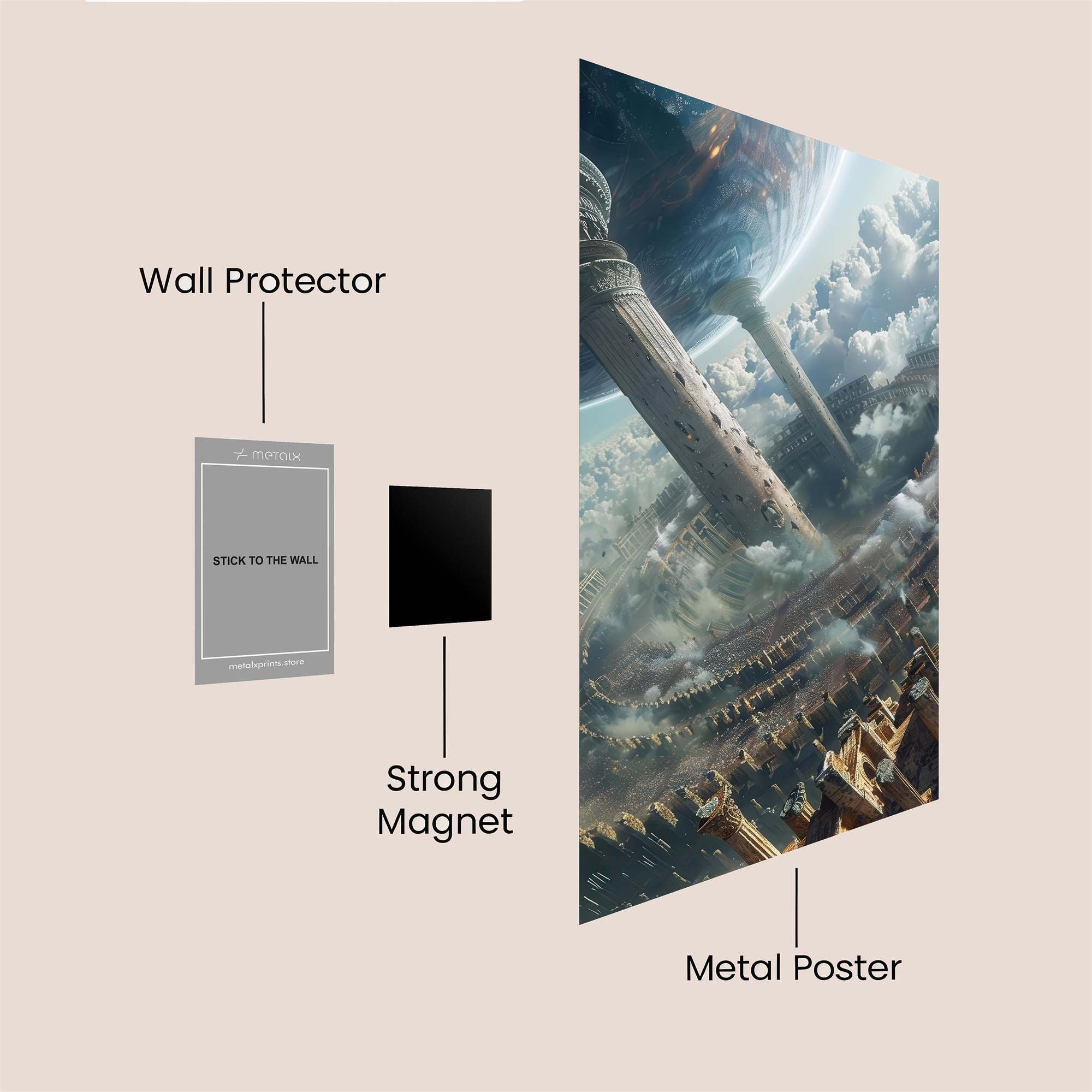 Celestial Serenity Safe Wall Magnetic / M