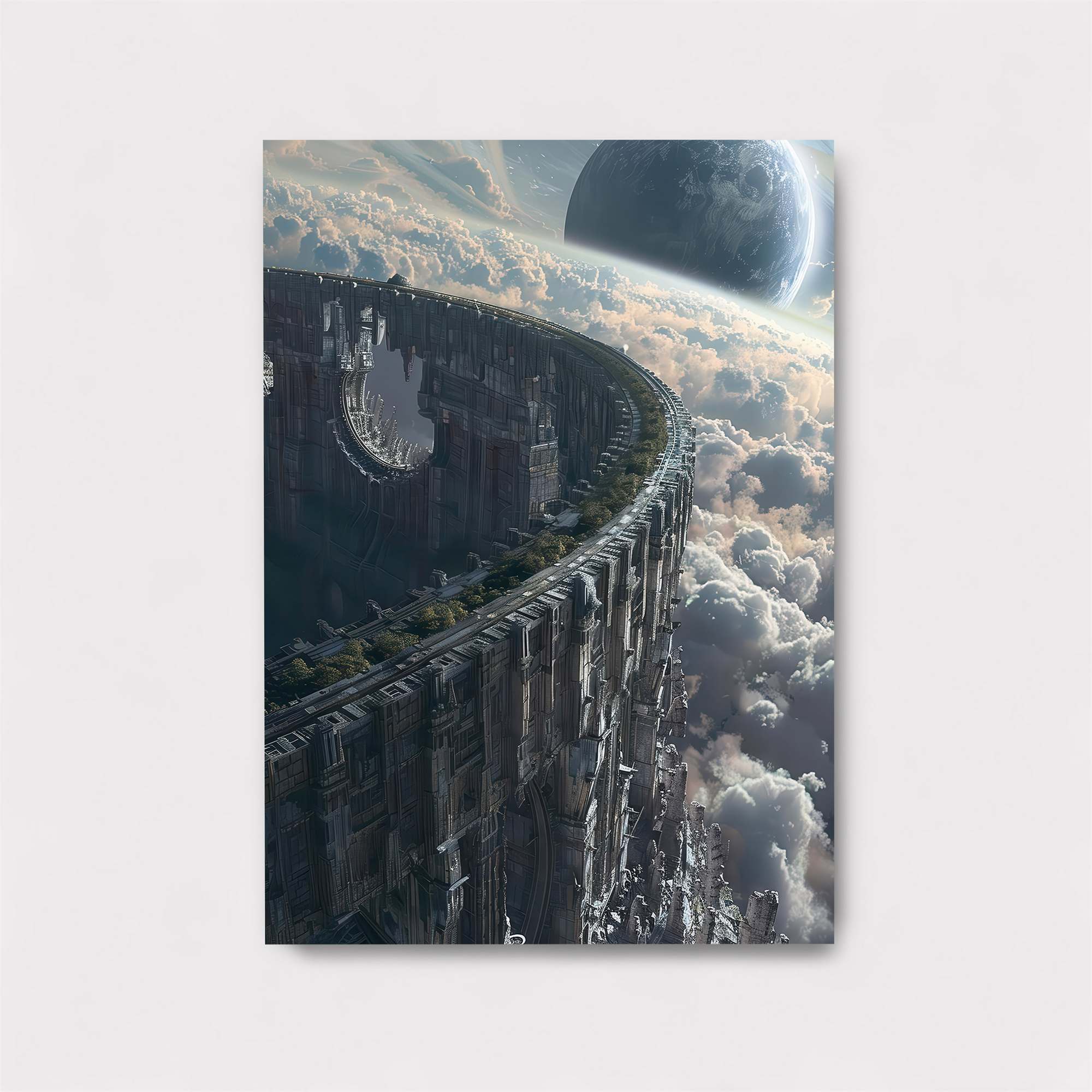 Moonlit Fortress Safe Wall Magnetic / M