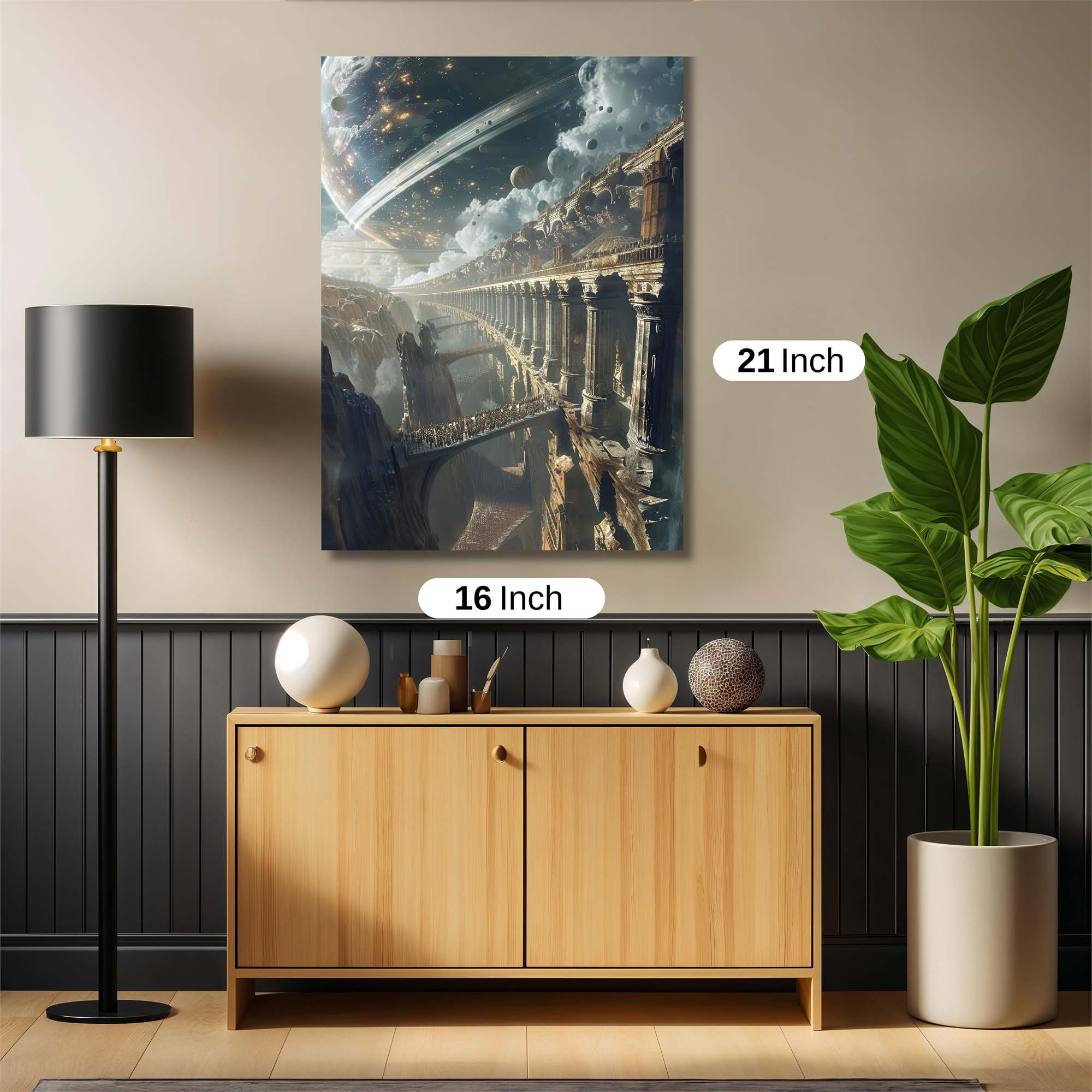 Cosmic Ruins Safe Wall Magnetic / M