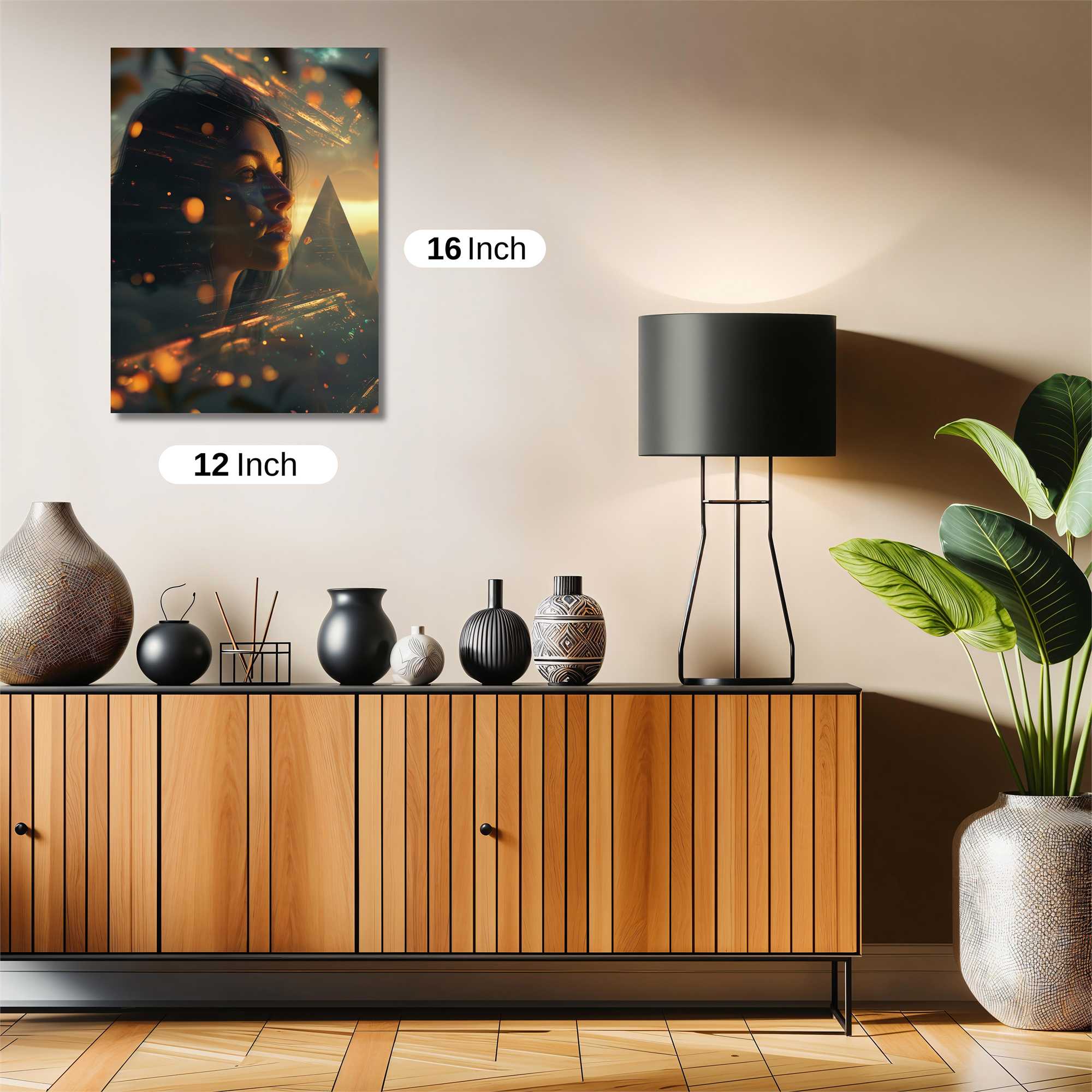 Pyramid Dream Safe Wall Magnetic / M