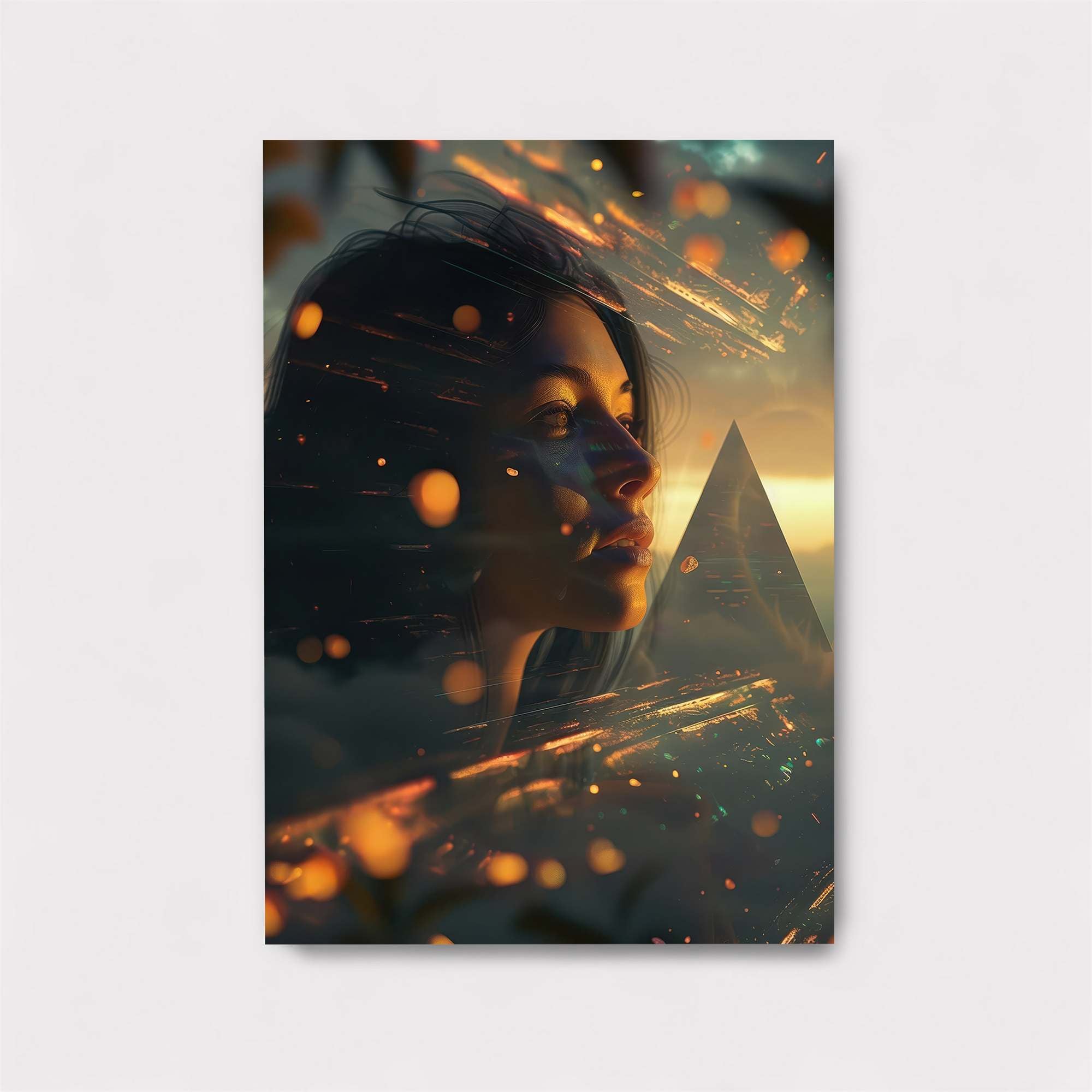 Pyramid Dream Safe Wall Magnetic / M