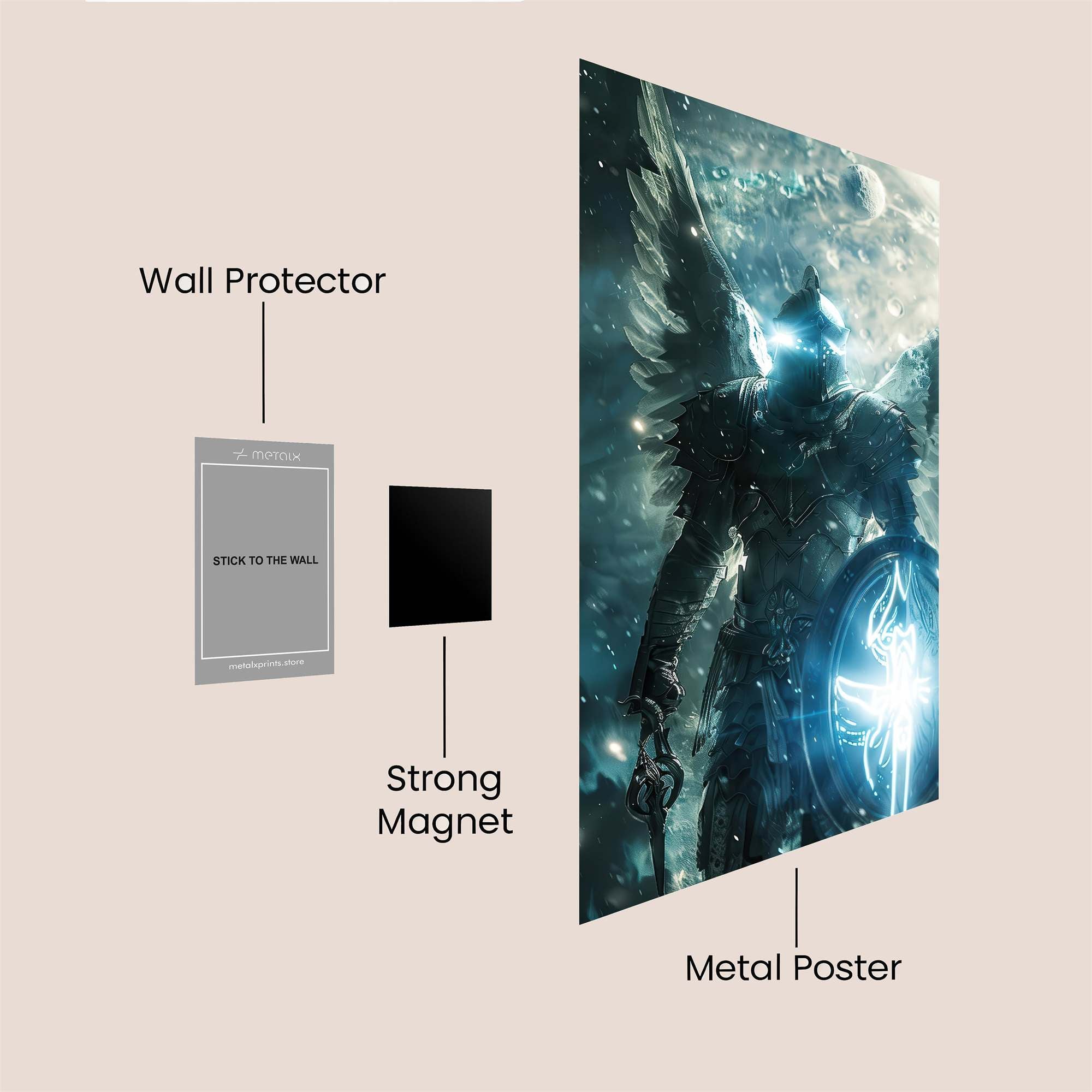 Angel Radiance Safe Wall Magnetic / M