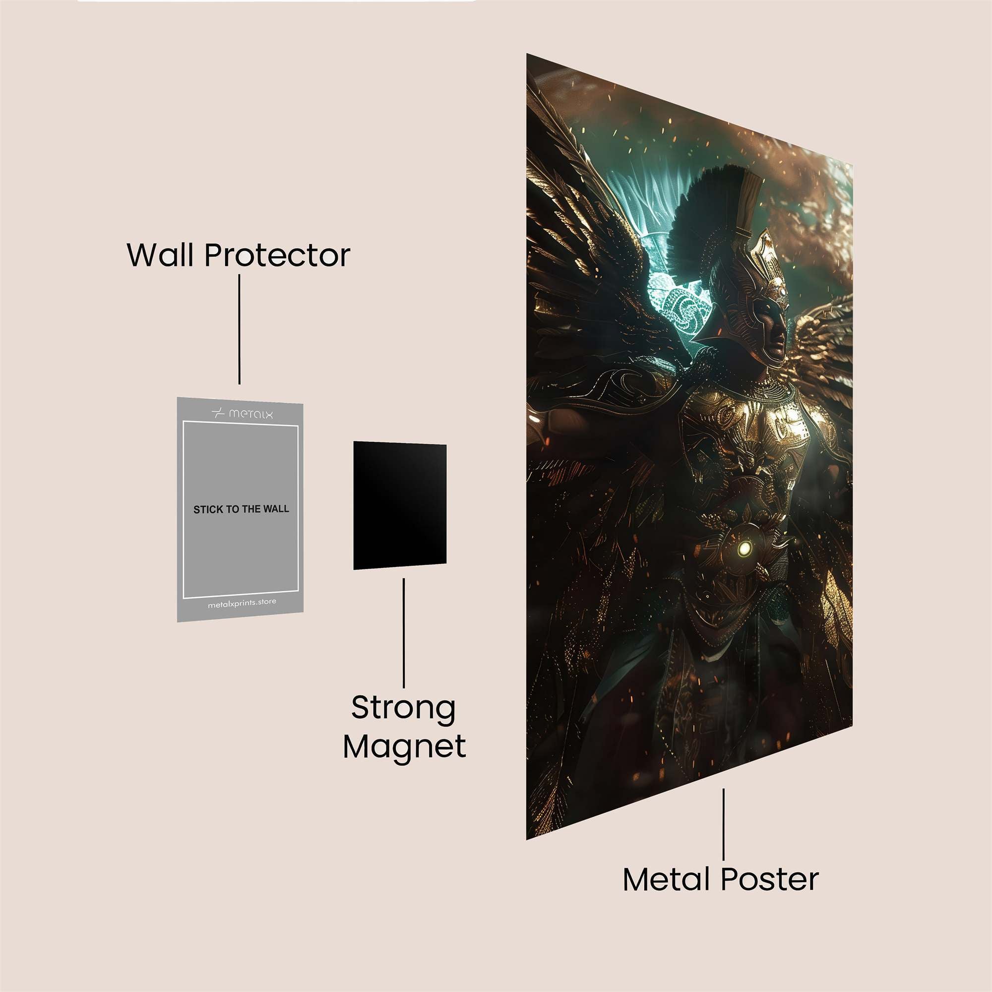 Icarus Ascendant Safe Wall Magnetic / M