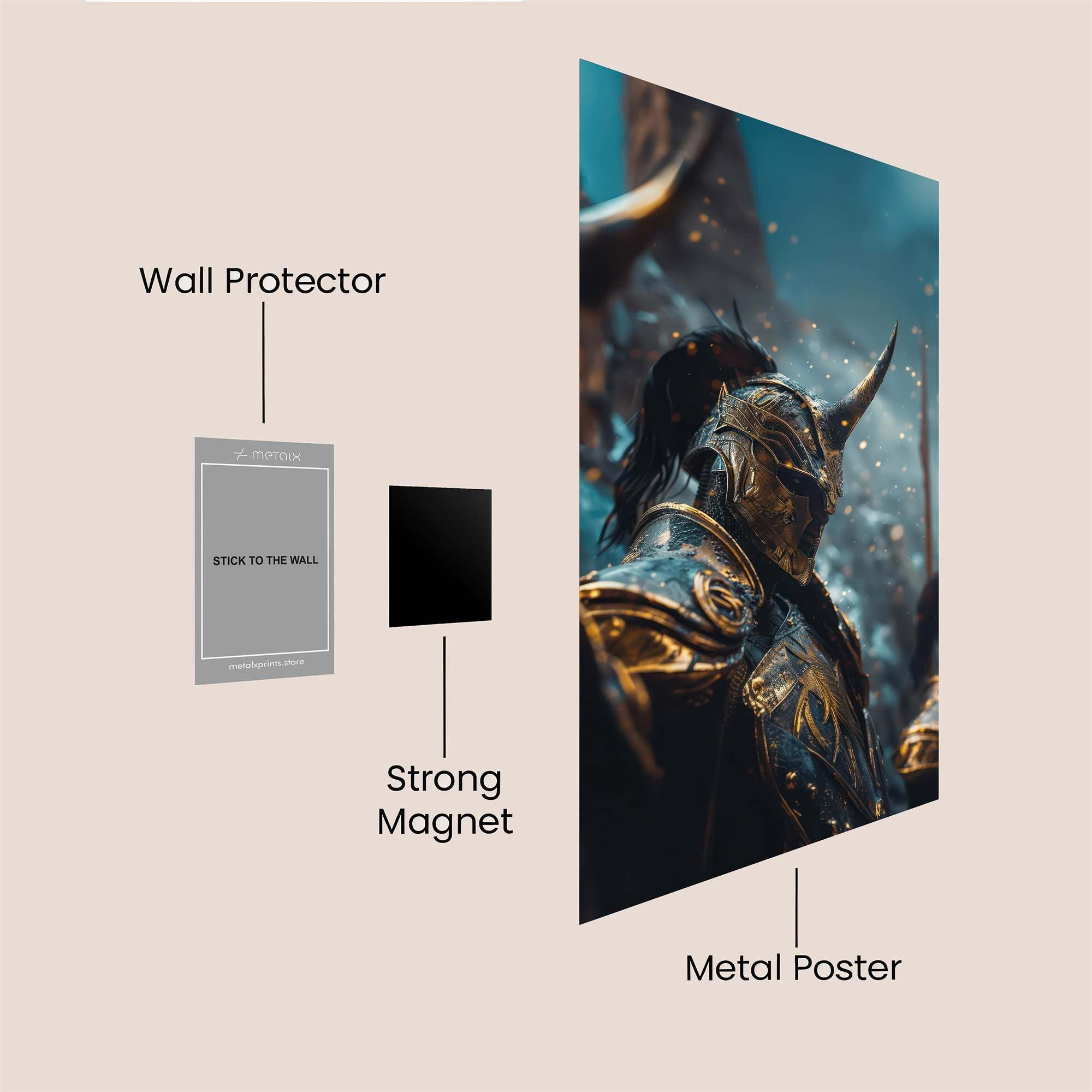 Viking Valor Safe Wall Magnetic / M