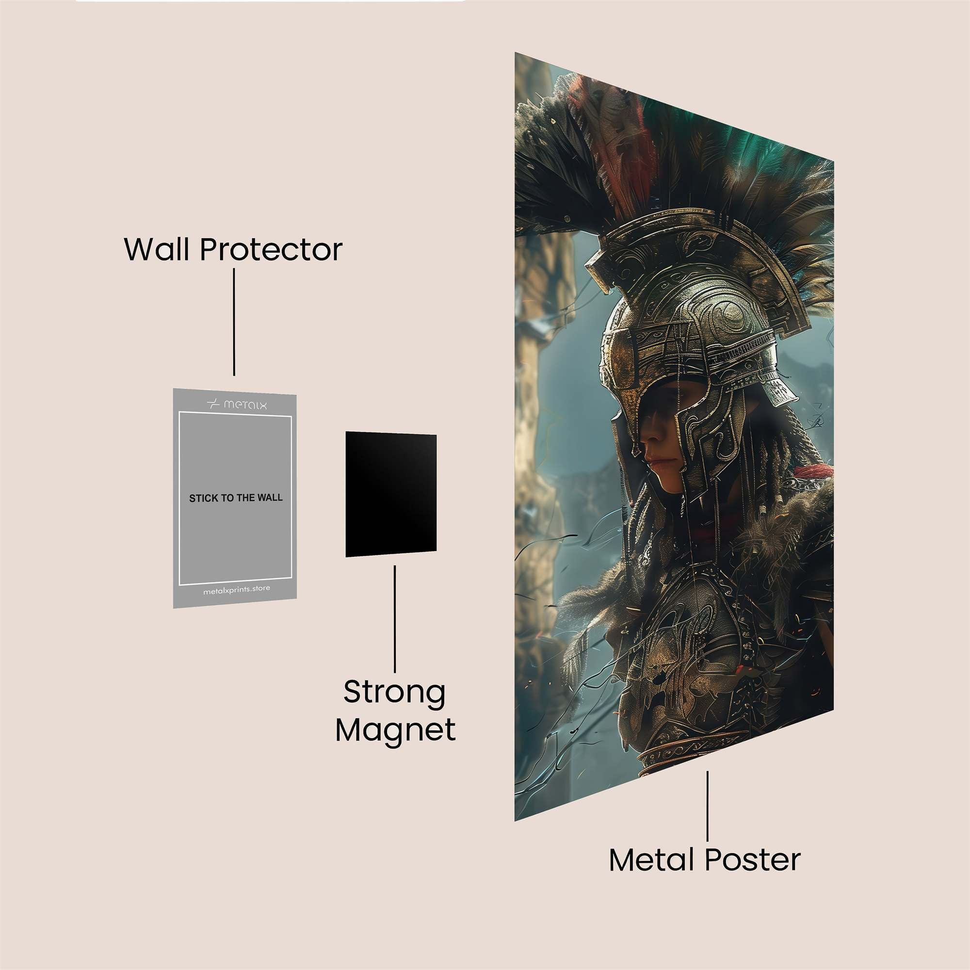 Ares Resolute Safe Wall Magnetic / M