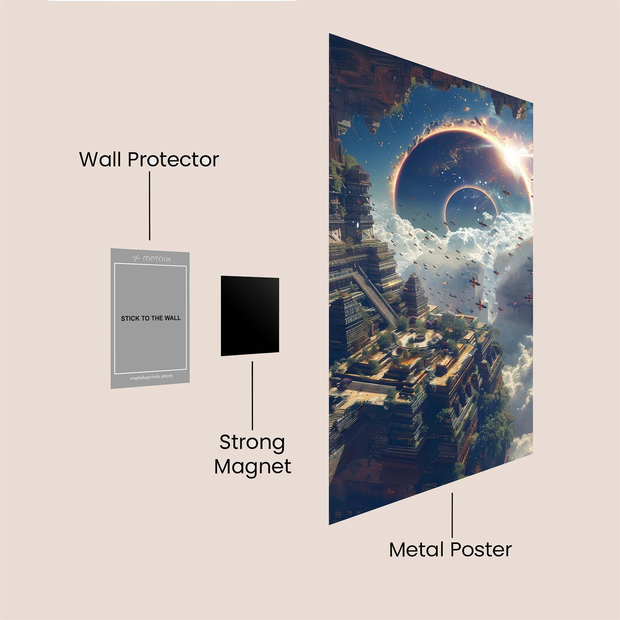 Eclipse Serenity Safe Wall Magnetic / M