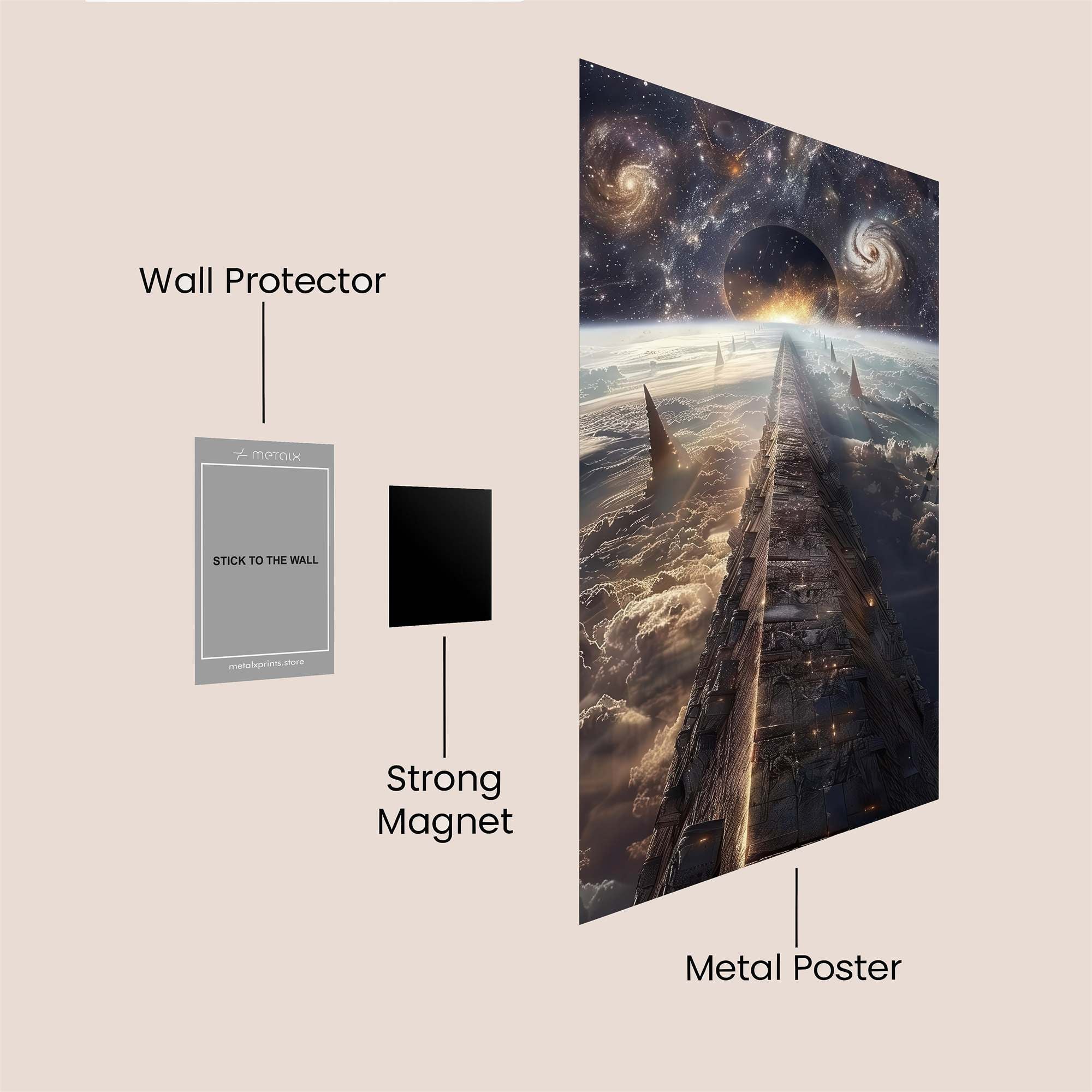 Galactic Odyssey Safe Wall Magnetic / M