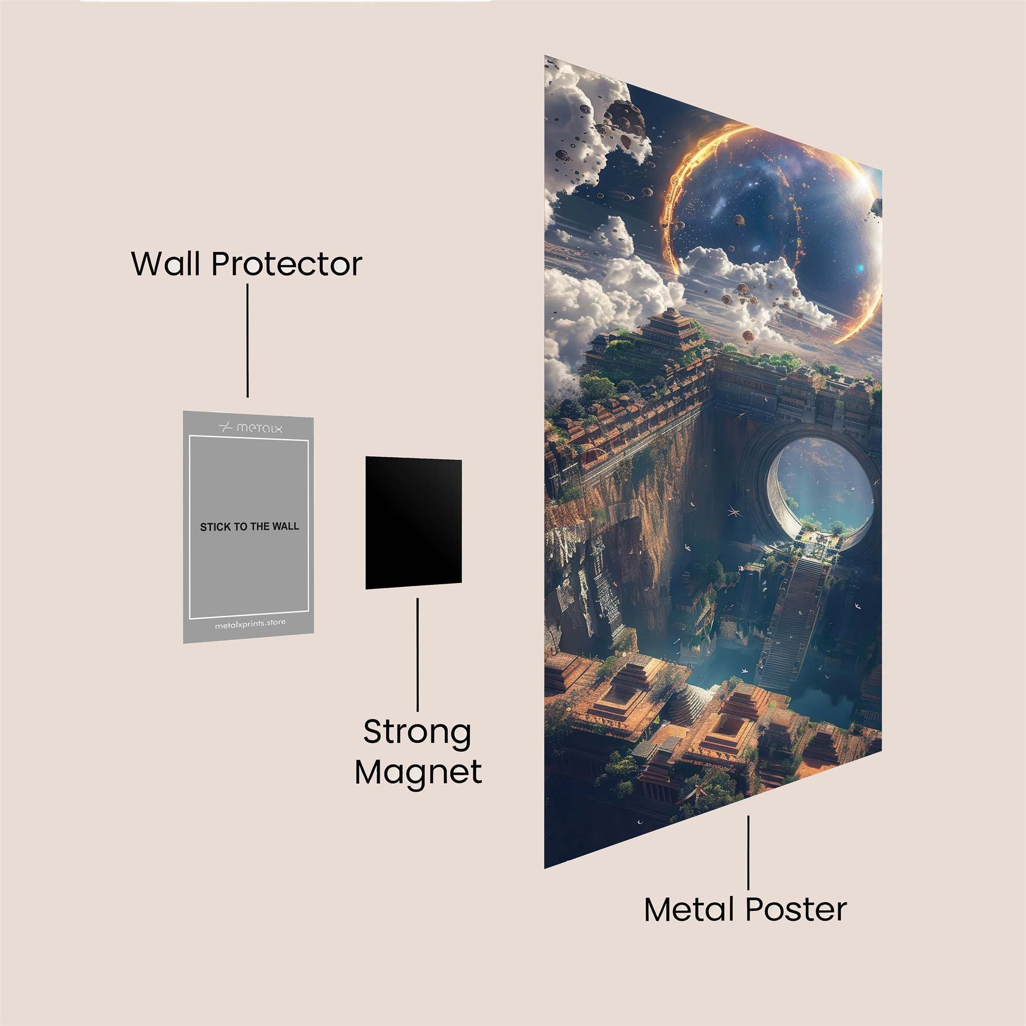 Cosmic Serenity Safe Wall Magnetic / M