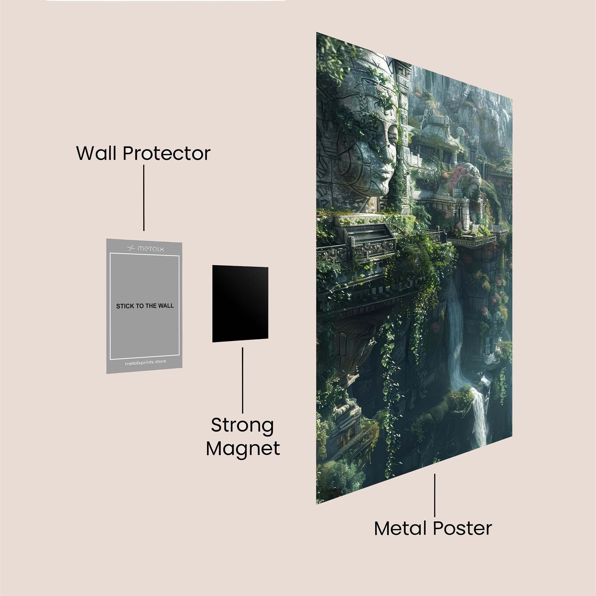Jungle Enigma Safe Wall Magnetic / M
