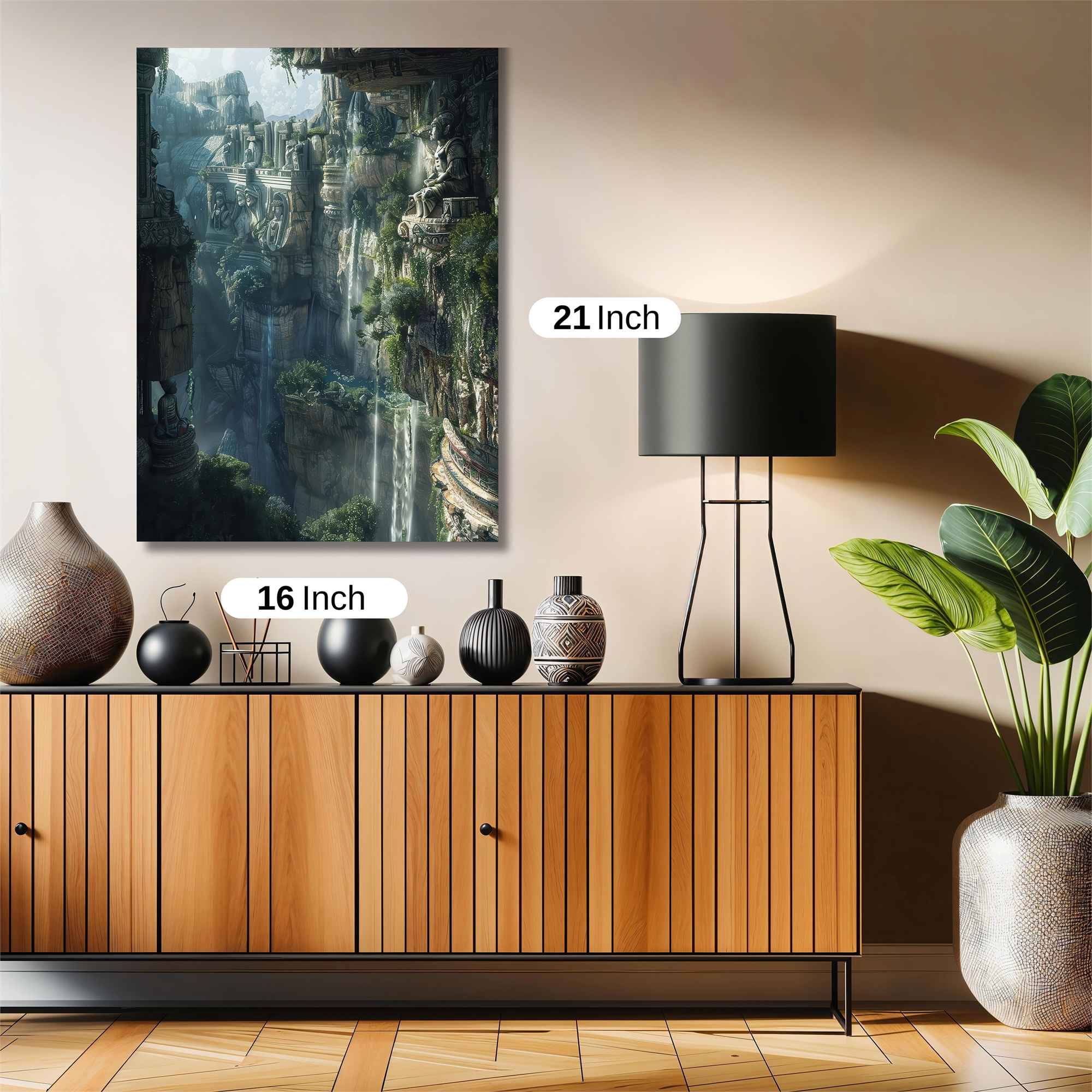 Temple Serenity Safe Wall Magnetic / M