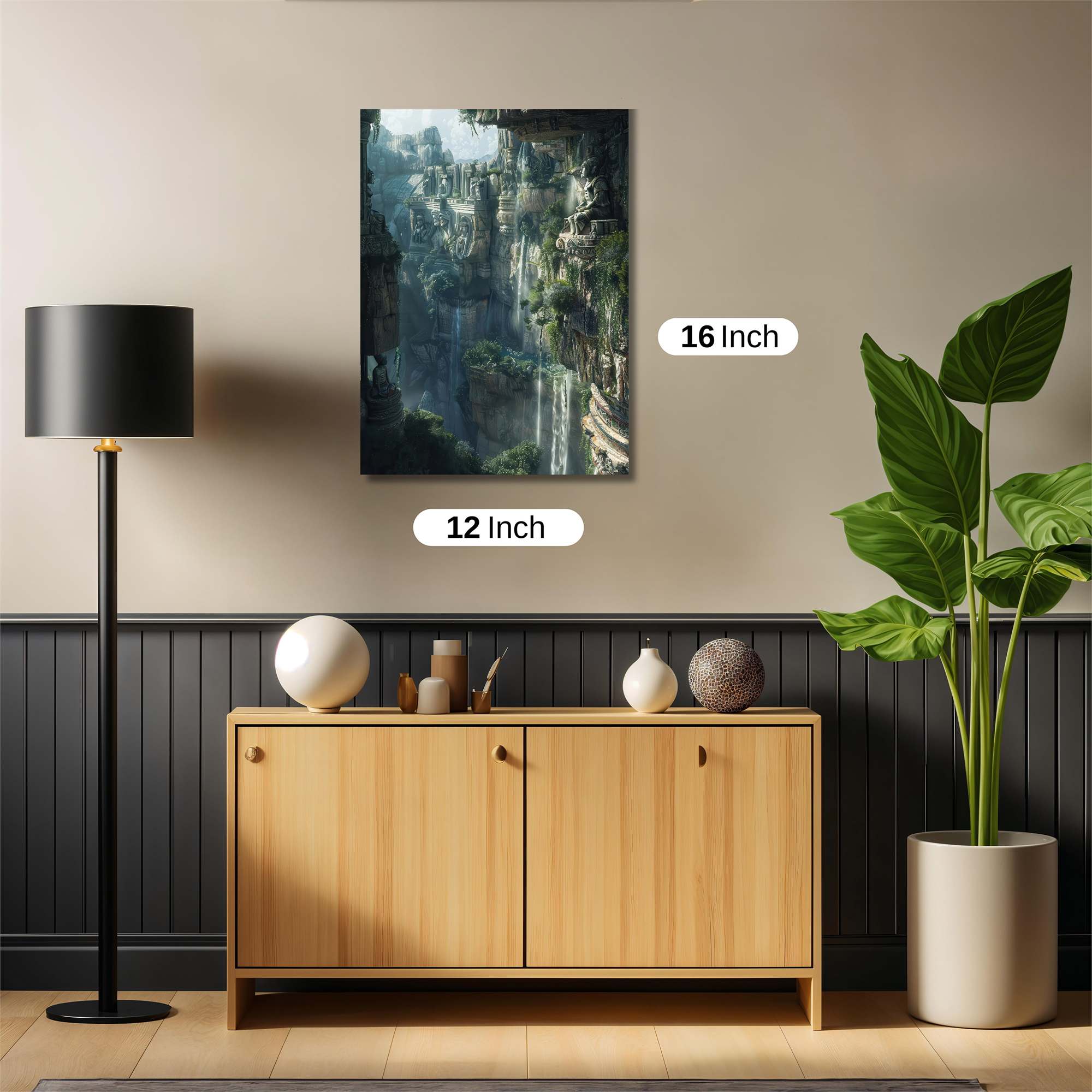 Temple Serenity Safe Wall Magnetic / M