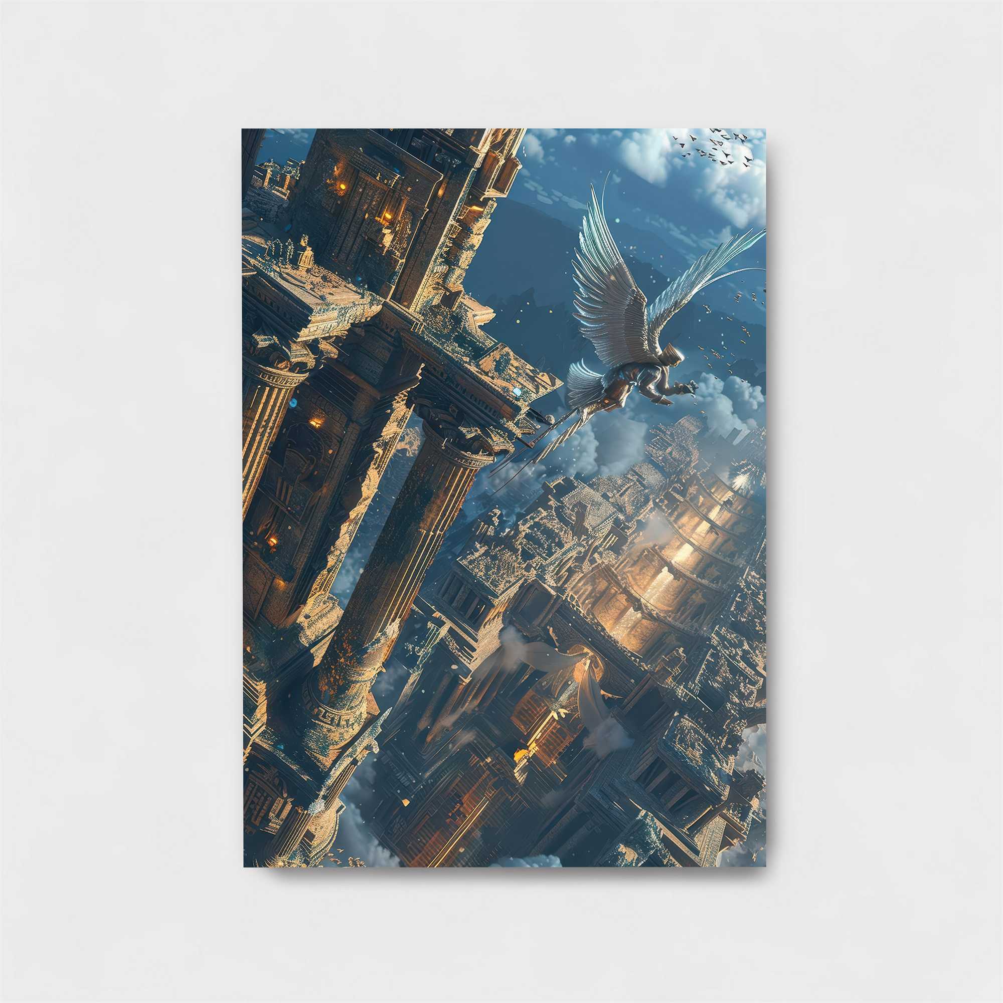Angel Ascends Safe Wall Magnetic / M