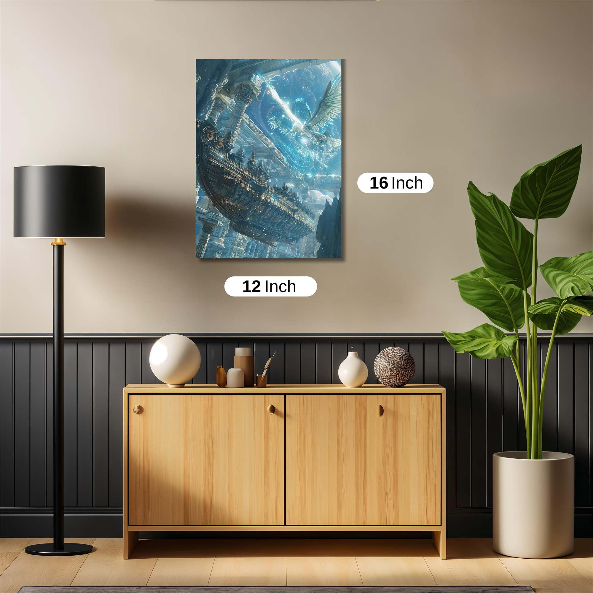 Angel Ascent Safe Wall Magnetic / M