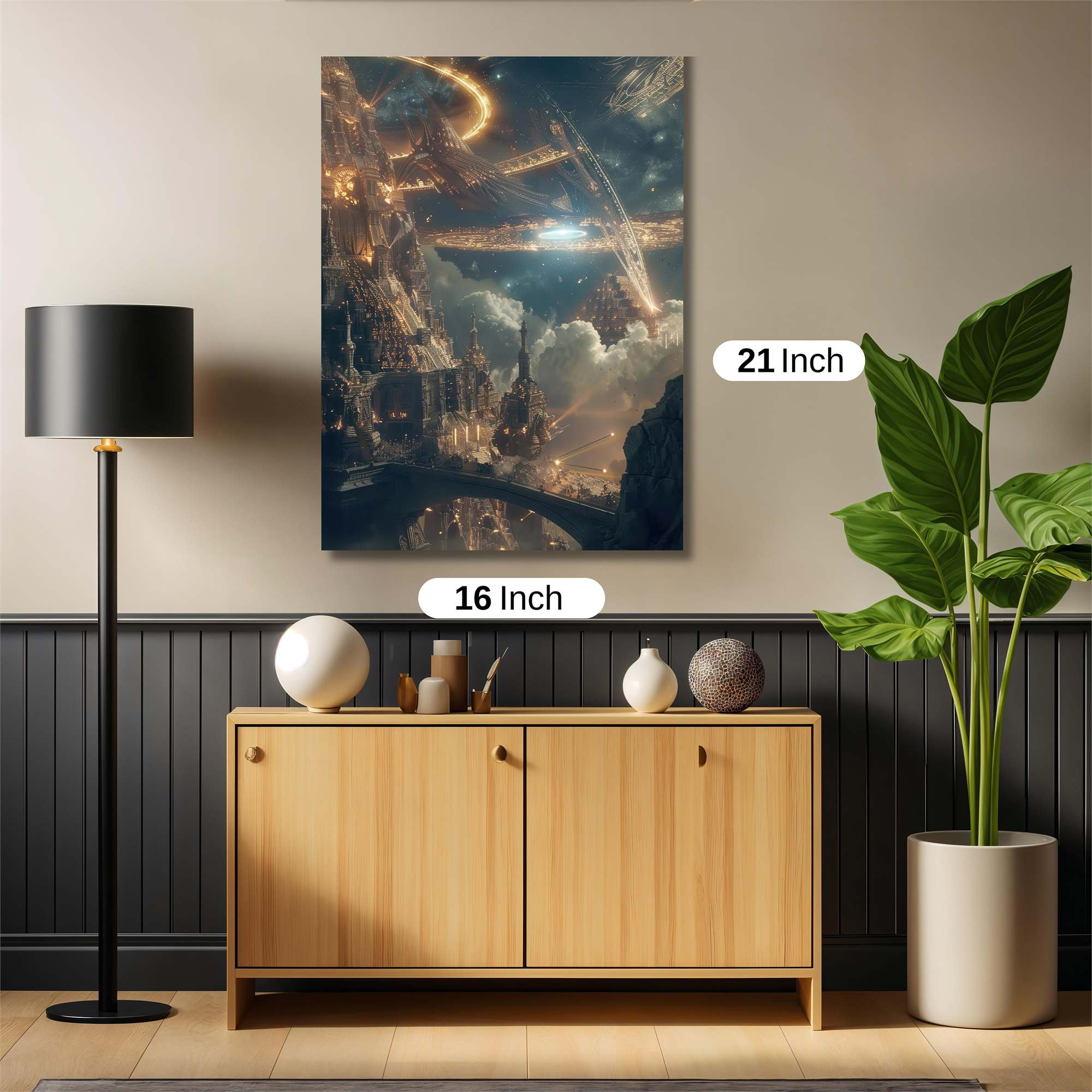 Celestial Dreamscape Safe Wall Magnetic / M