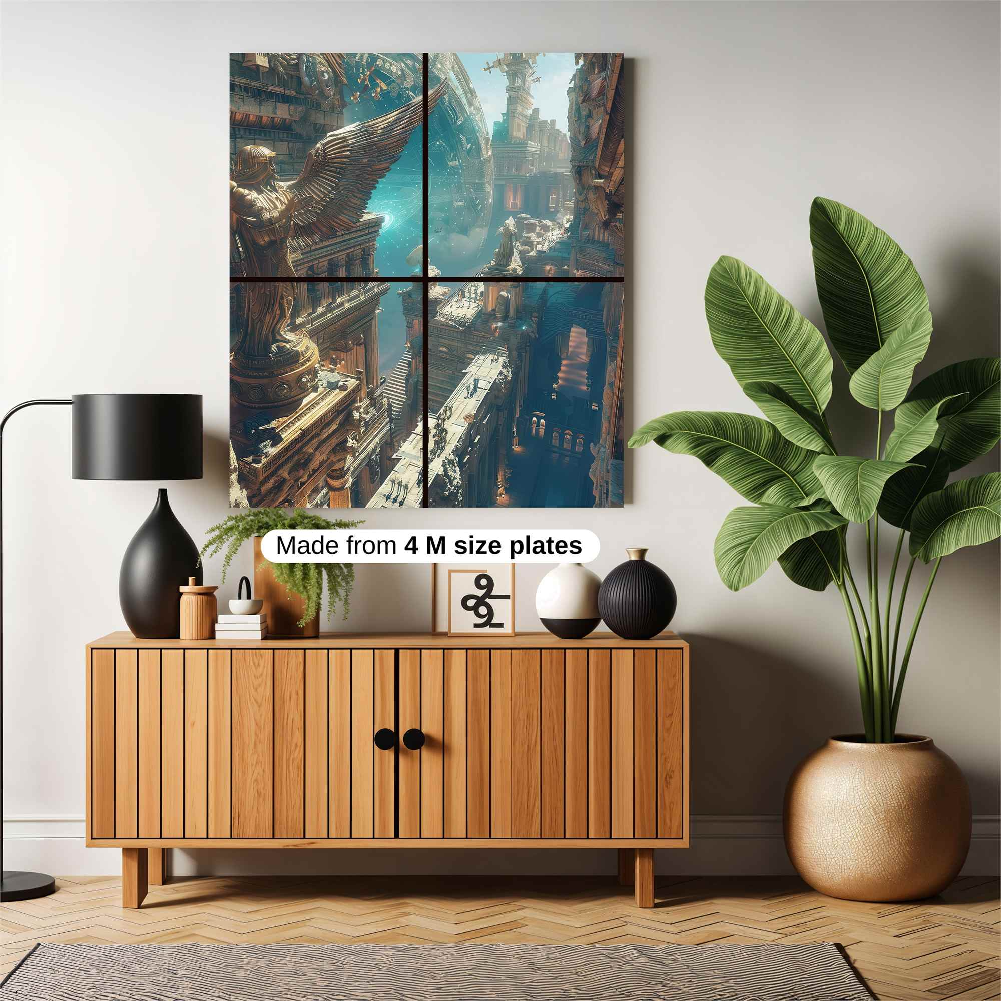 Angel Apocalyptic Safe Wall Magnetic / M