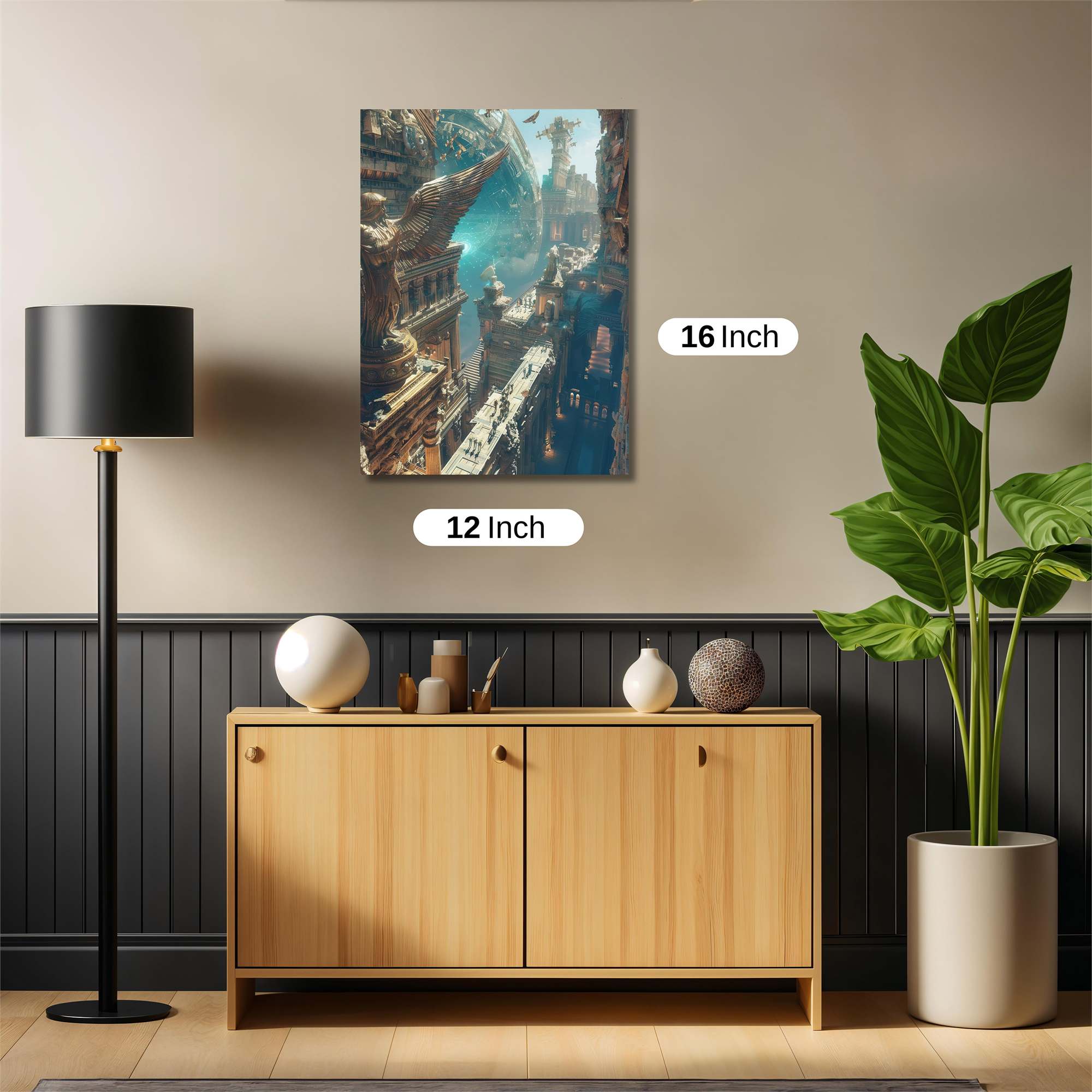 Angel Apocalyptic Safe Wall Magnetic / M