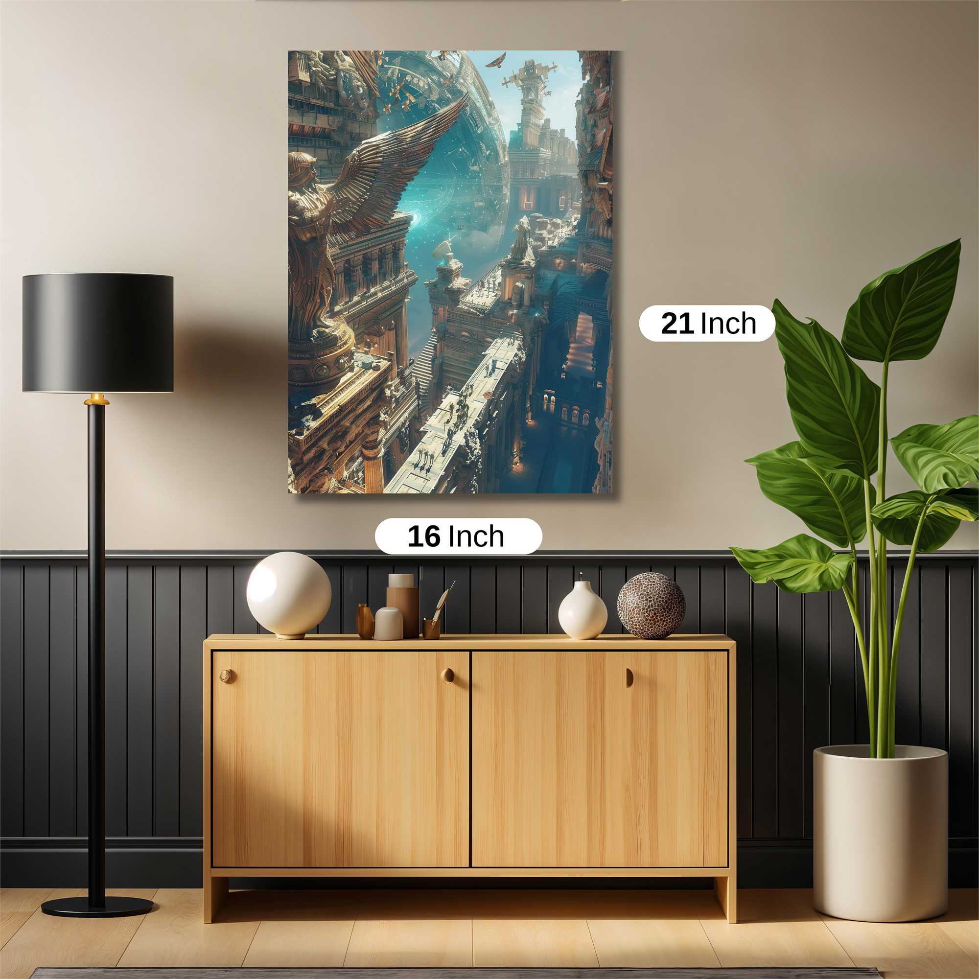 Angel Apocalyptic Safe Wall Magnetic / M