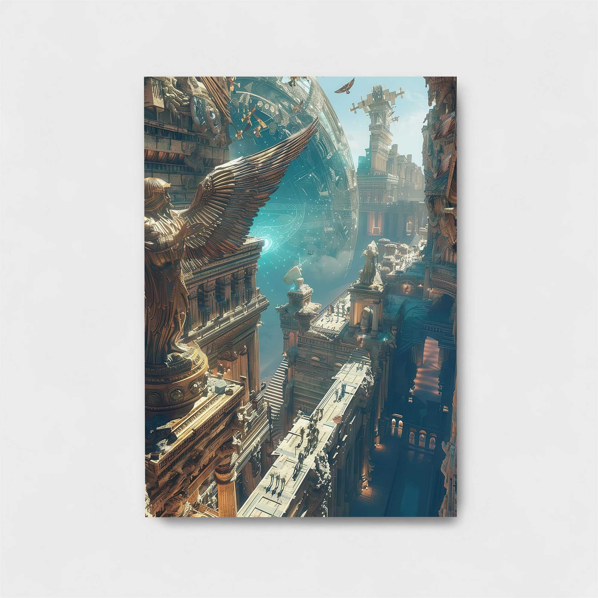 Angel Apocalyptic Safe Wall Magnetic / M