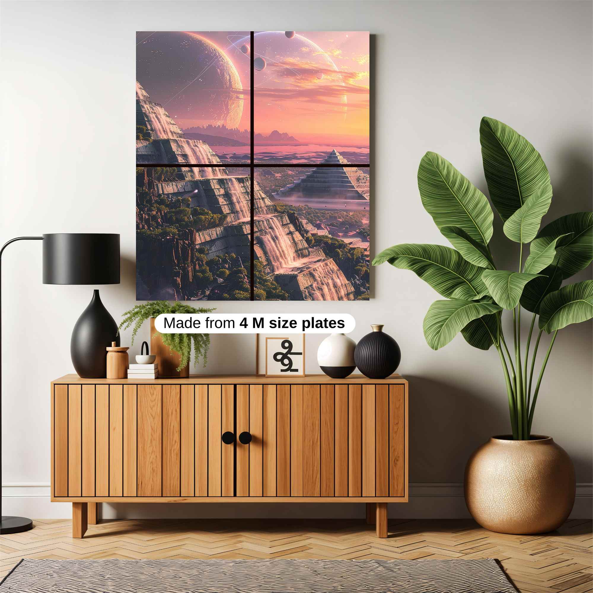 Pyramid Serenity Safe Wall Magnetic / M