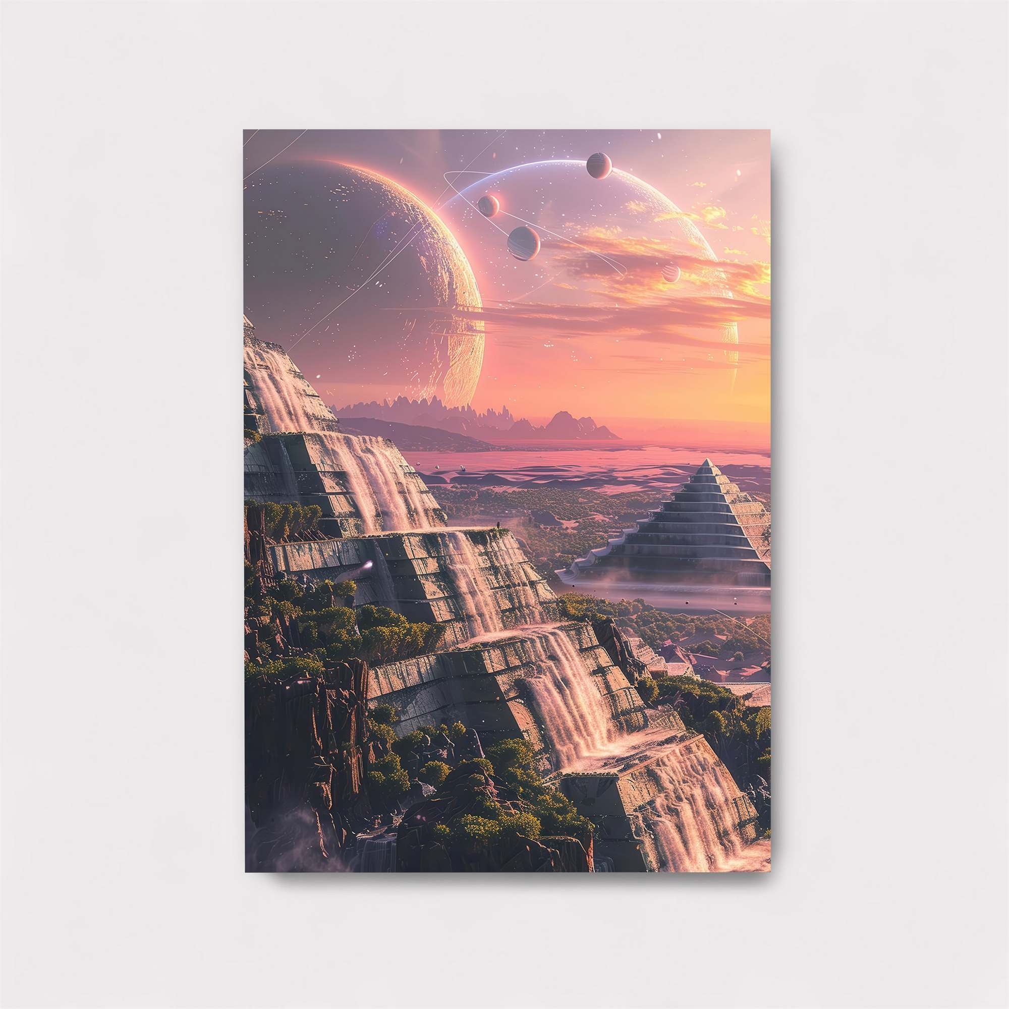 Pyramid Serenity Safe Wall Magnetic / M