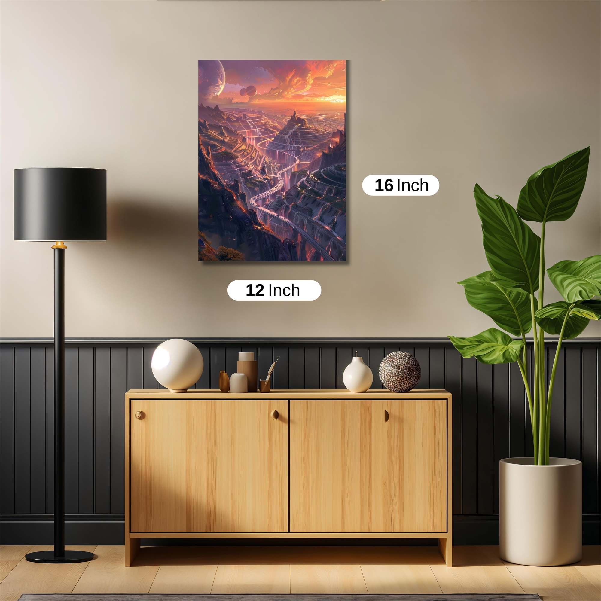 Cosmic Serenity Safe Wall Magnetic / M