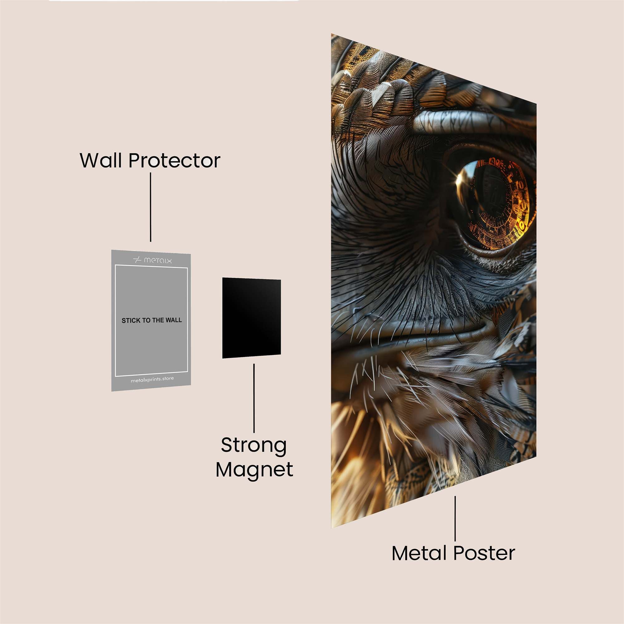 Eagle Intense Safe Wall Magnetic / M