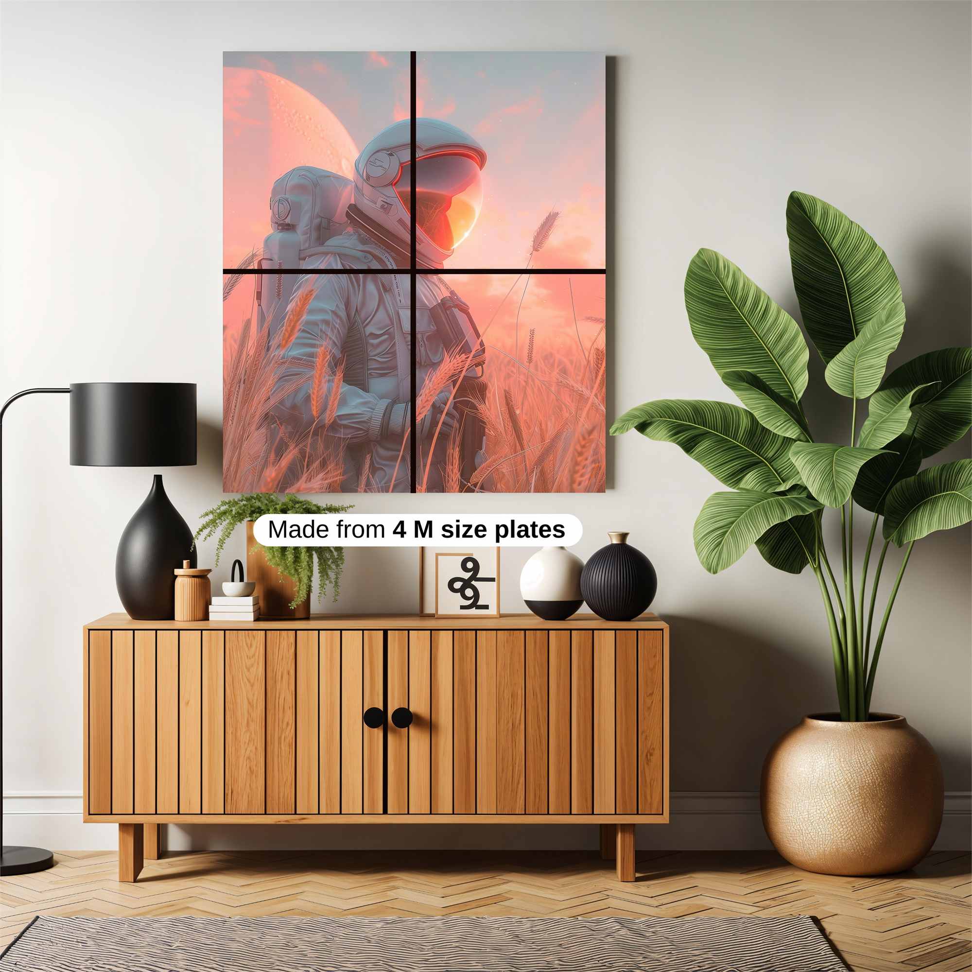 Astronaut Serene Safe Wall Magnetic / M