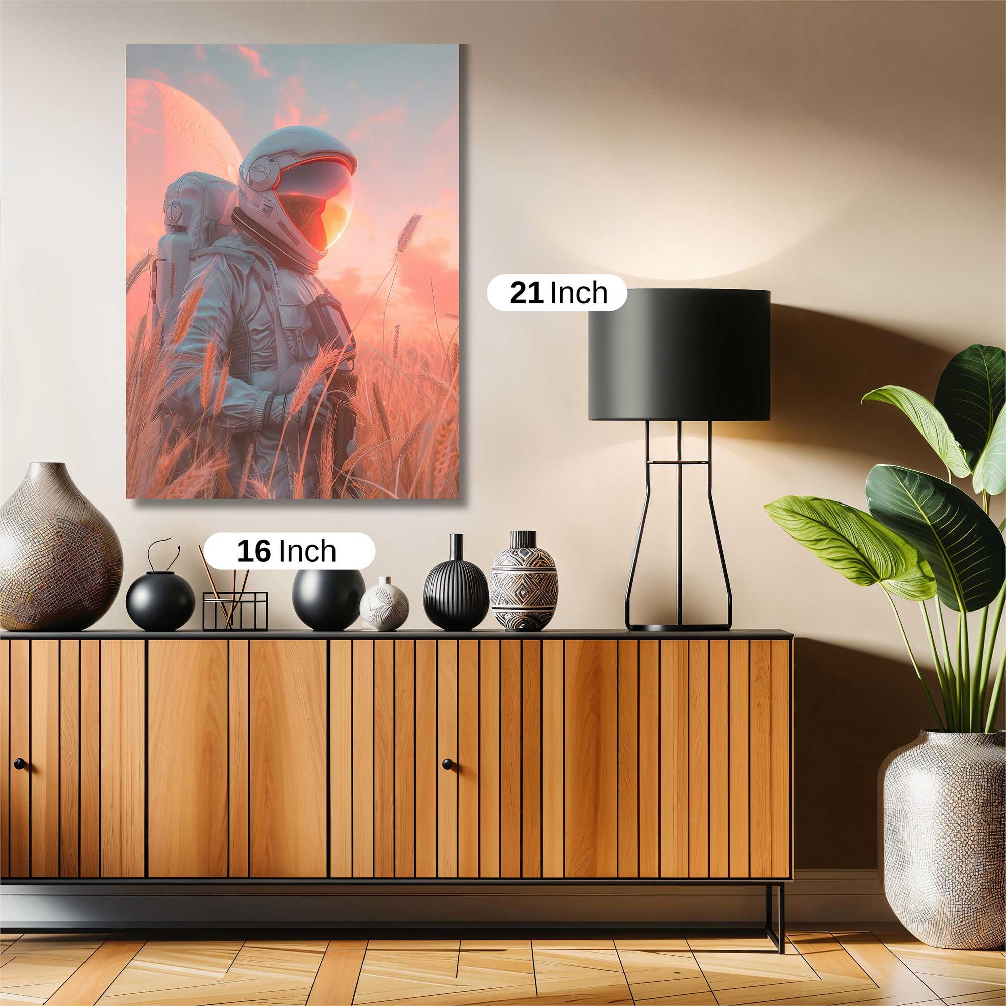 Astronaut Serene Safe Wall Magnetic / M