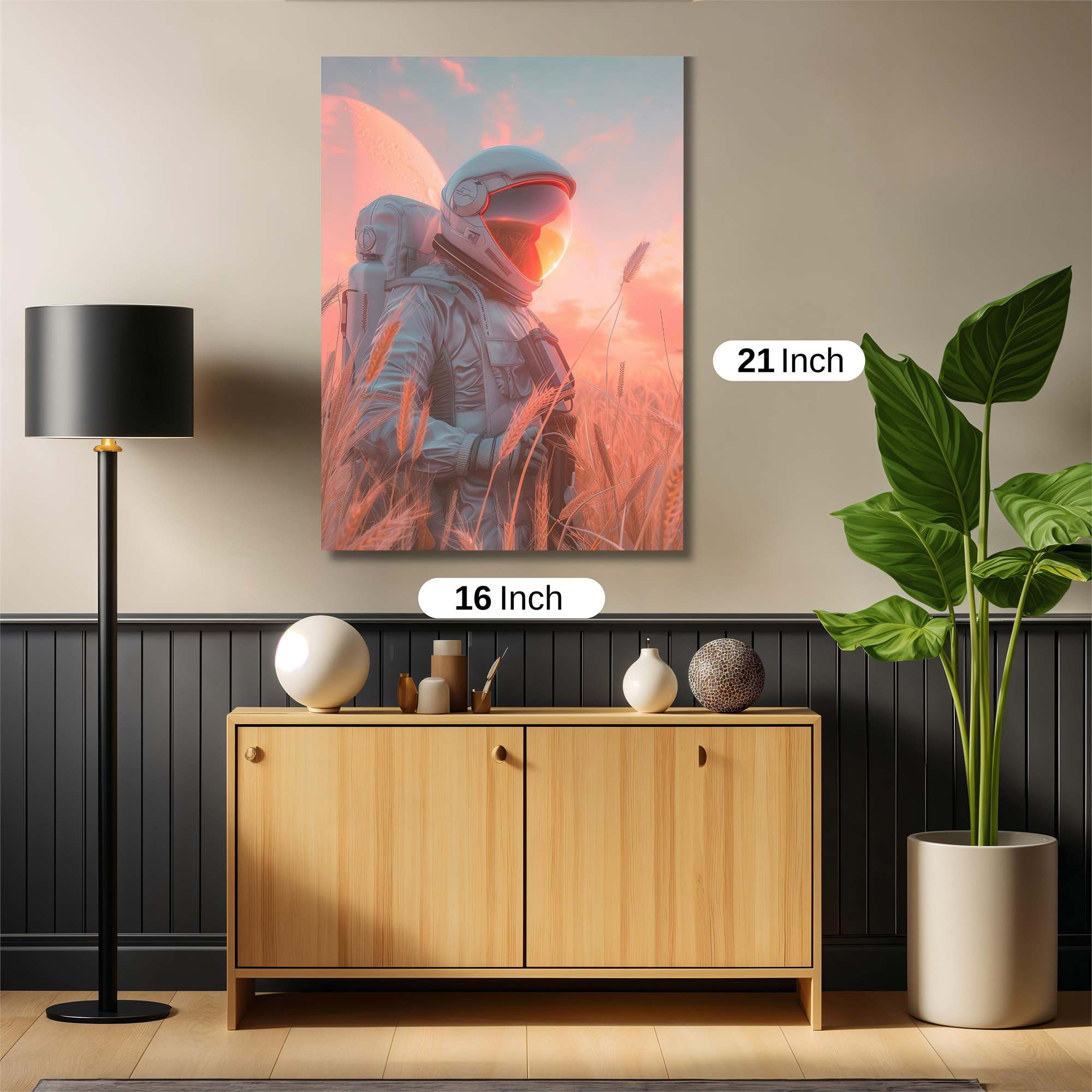 Astronaut Serene Safe Wall Magnetic / M