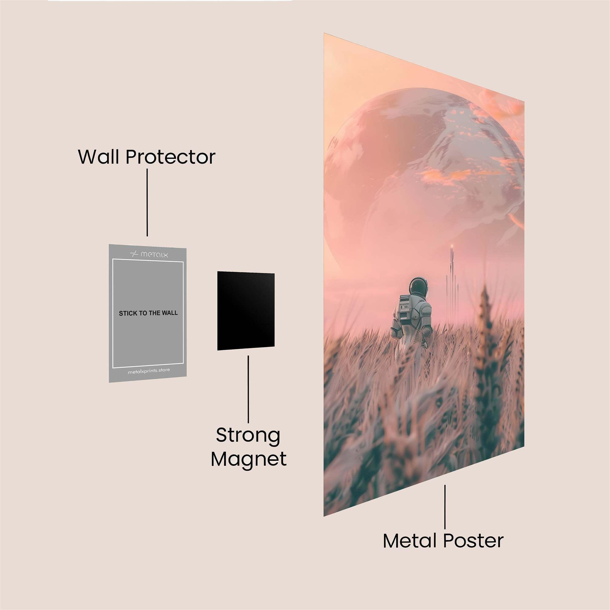 Explorer Serenity Safe Wall Magnetic / M