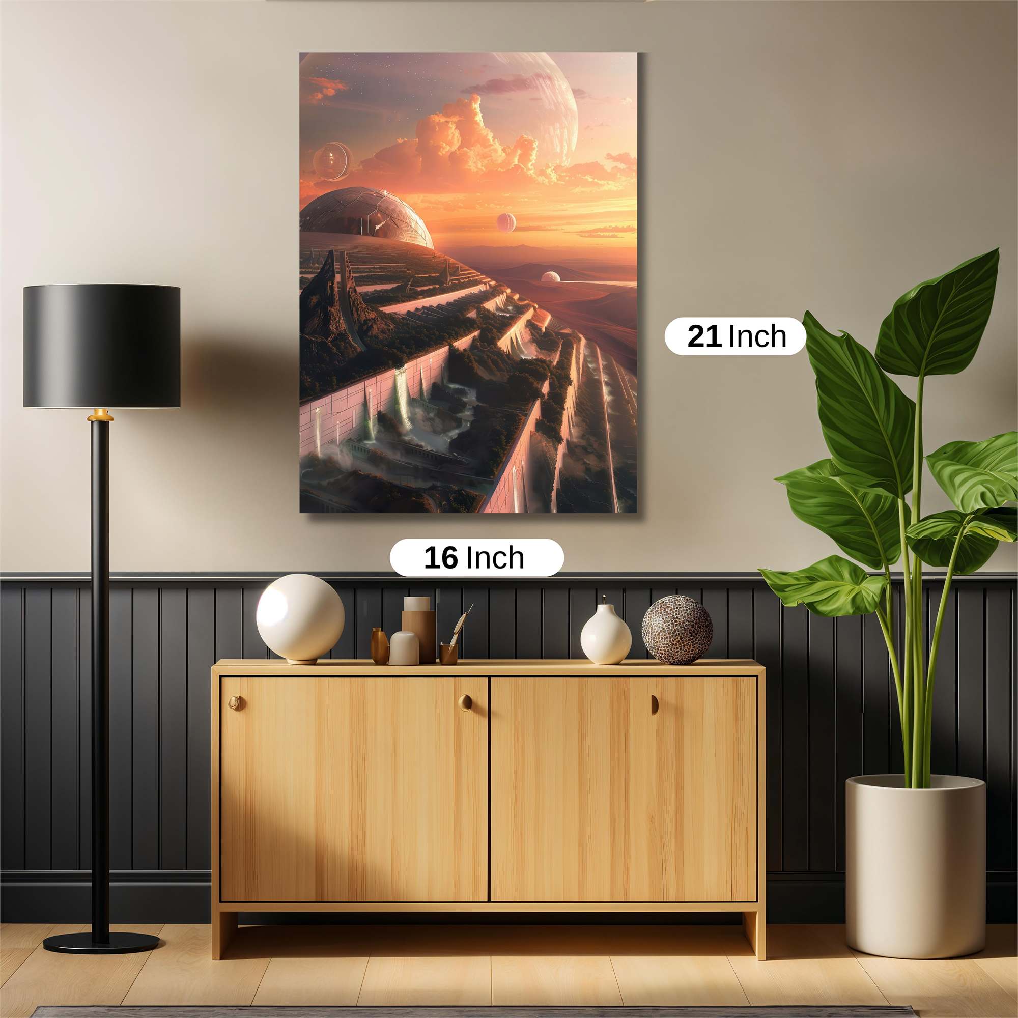 Alien Serenity Safe Wall Magnetic / M