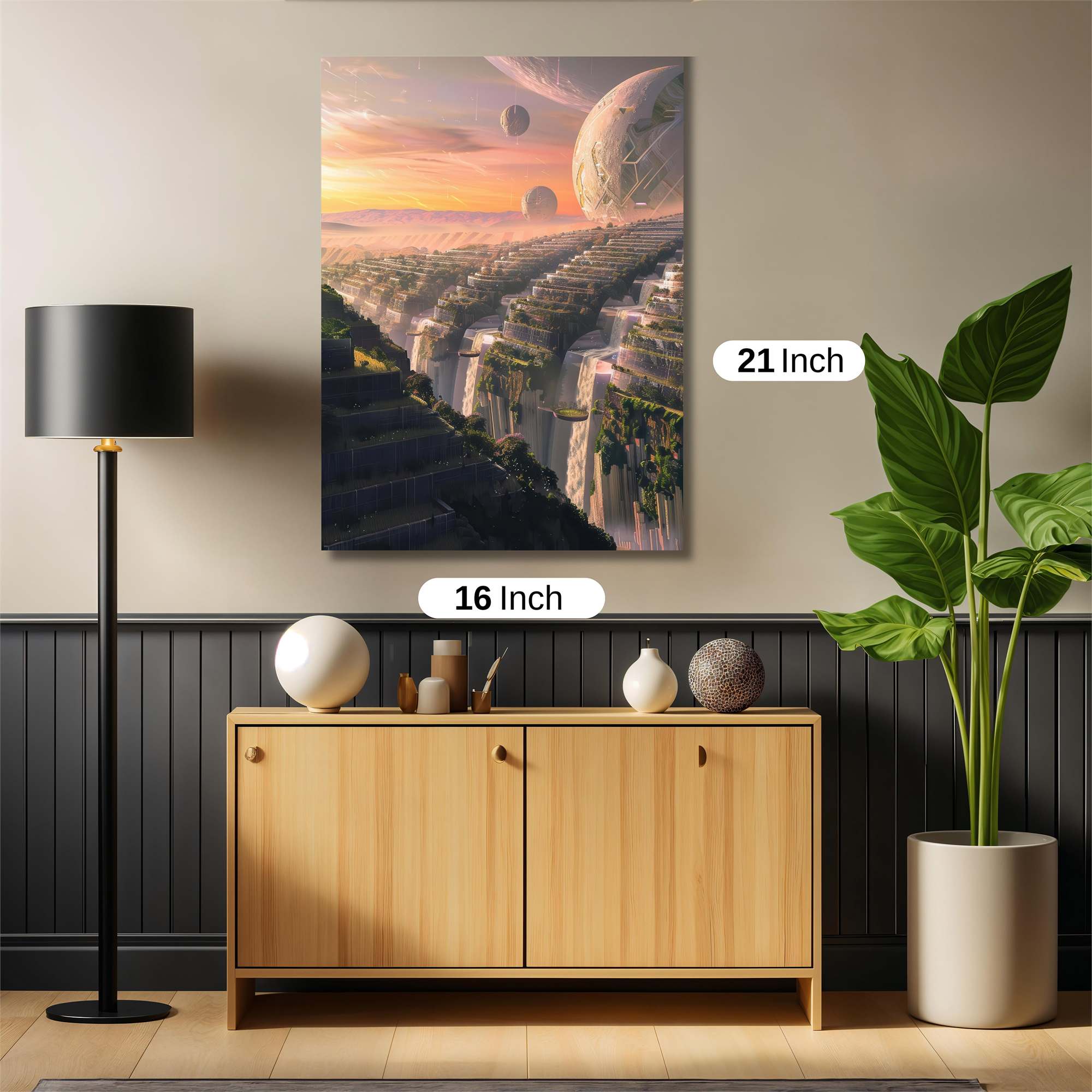 Cosmic Serenity Safe Wall Magnetic / M