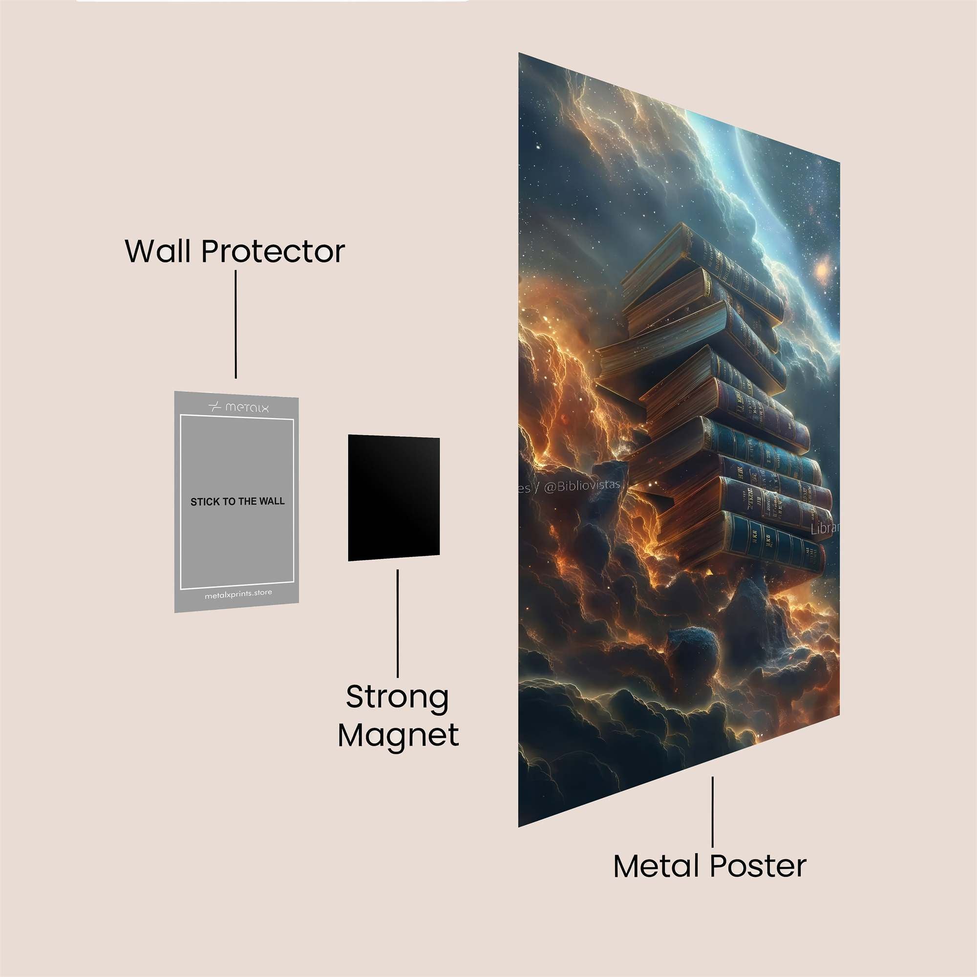 Karnak Radiance Safe Wall Magnetic / M