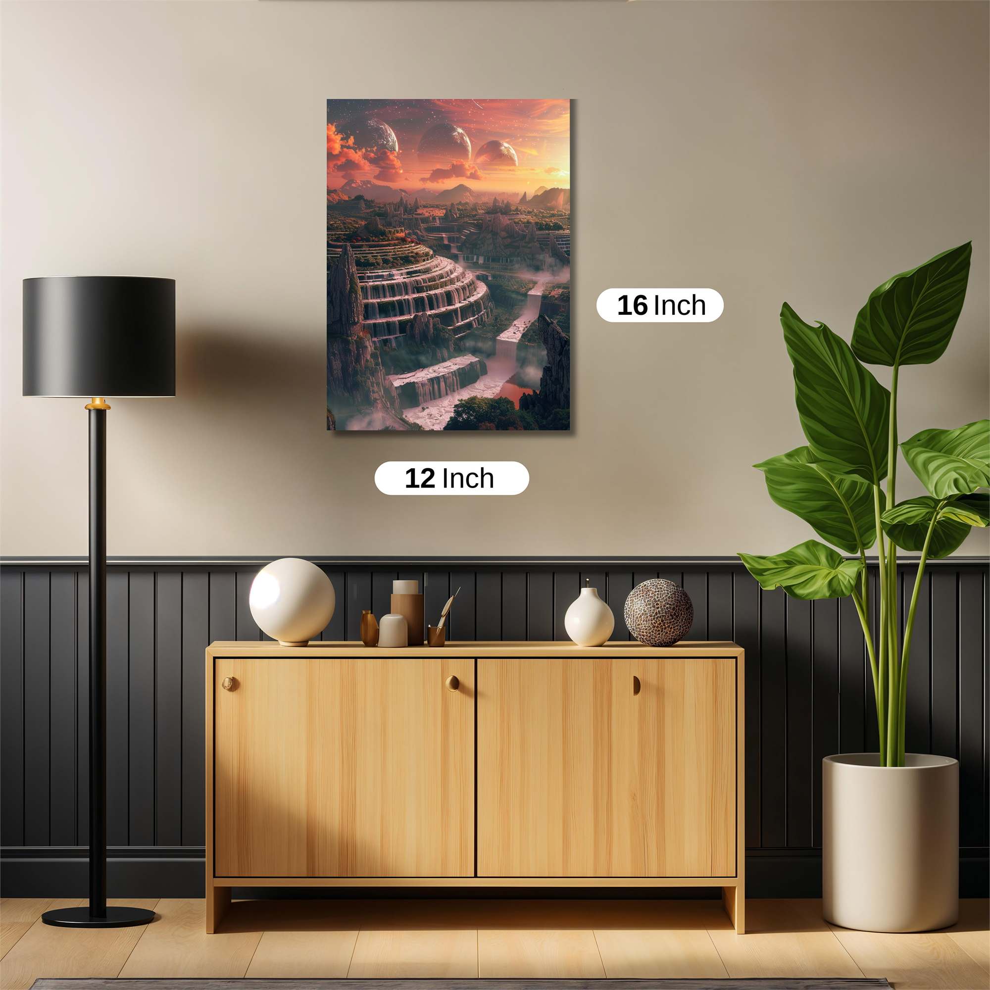 Alien Serenity Safe Wall Magnetic / M