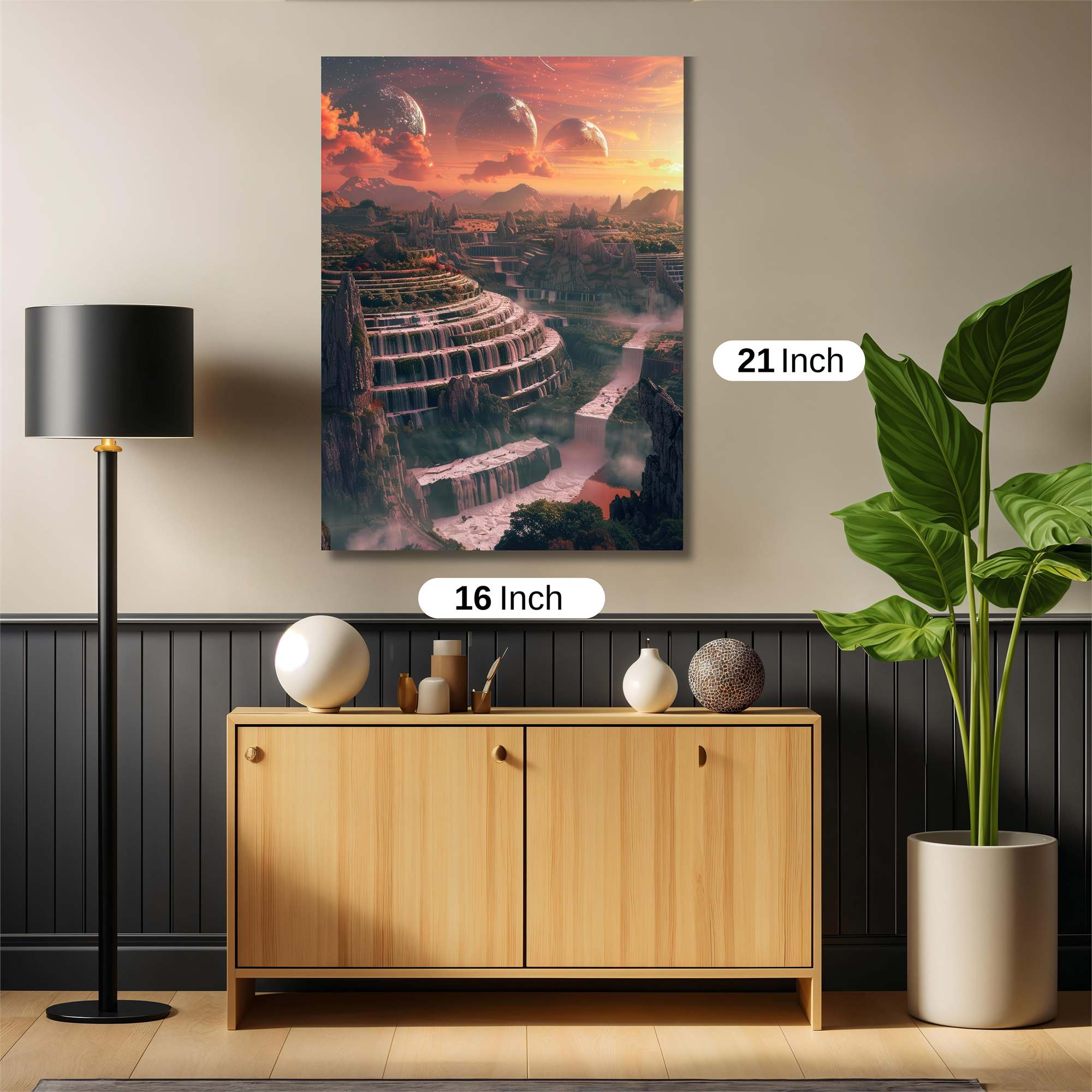 Alien Serenity Safe Wall Magnetic / M