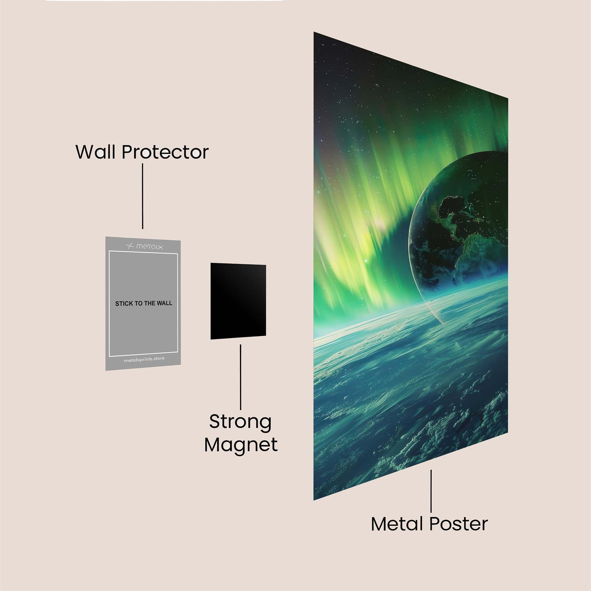Earth Enchantment Safe Wall Magnetic / M