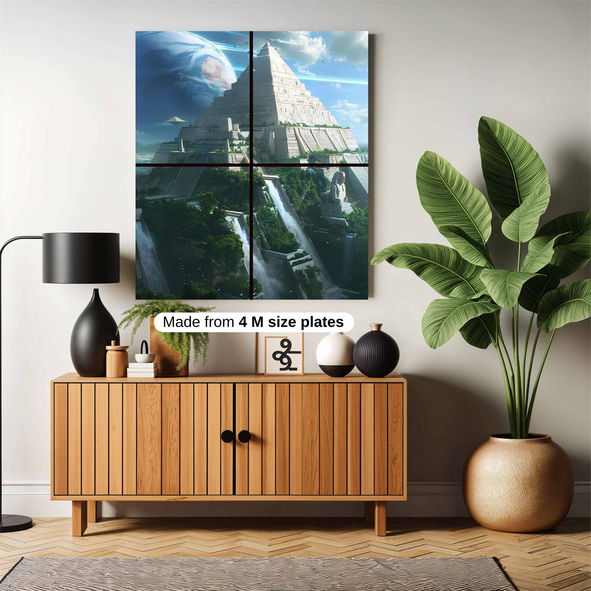 Pyramid Enigma Safe Wall Magnetic / M