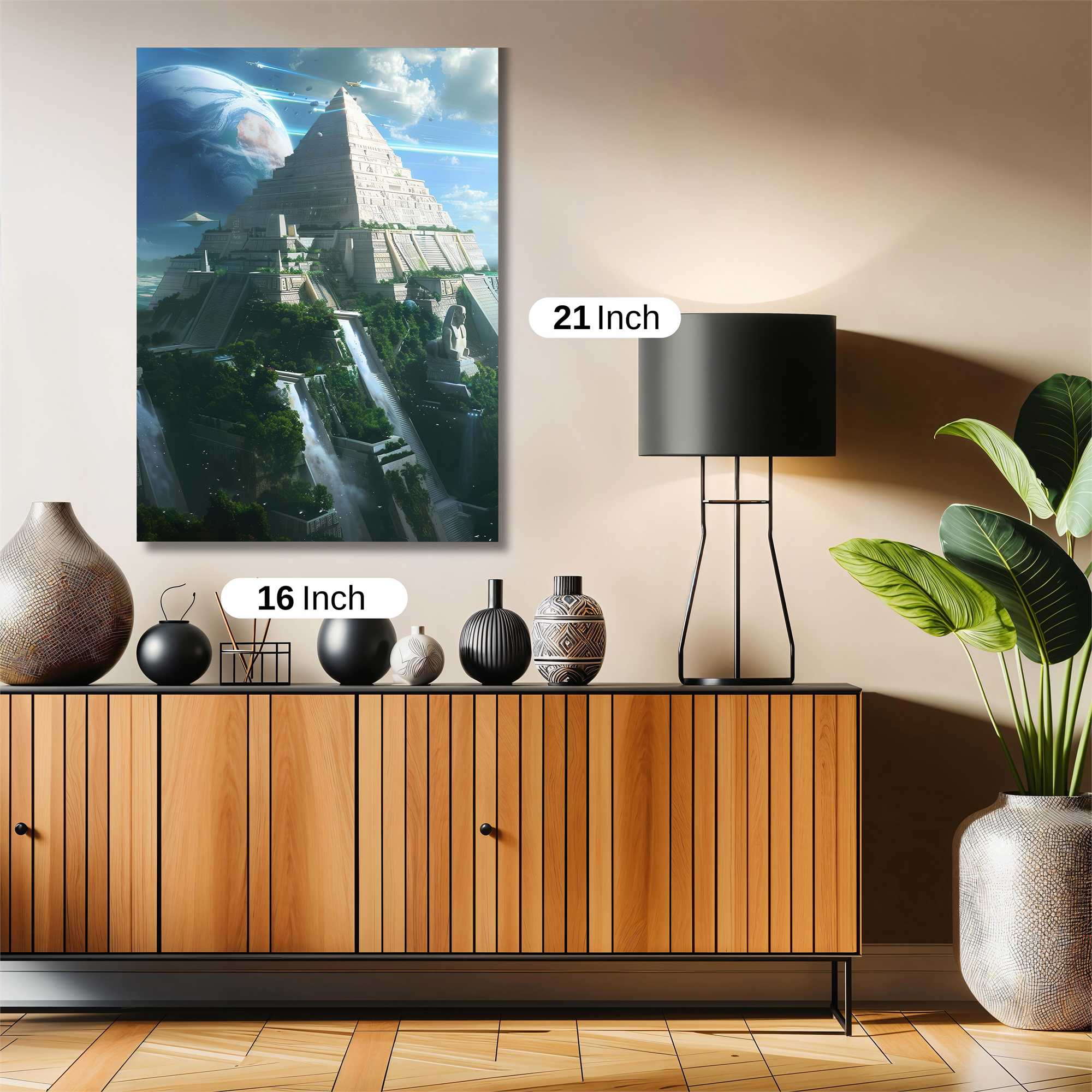 Pyramid Enigma Safe Wall Magnetic / M