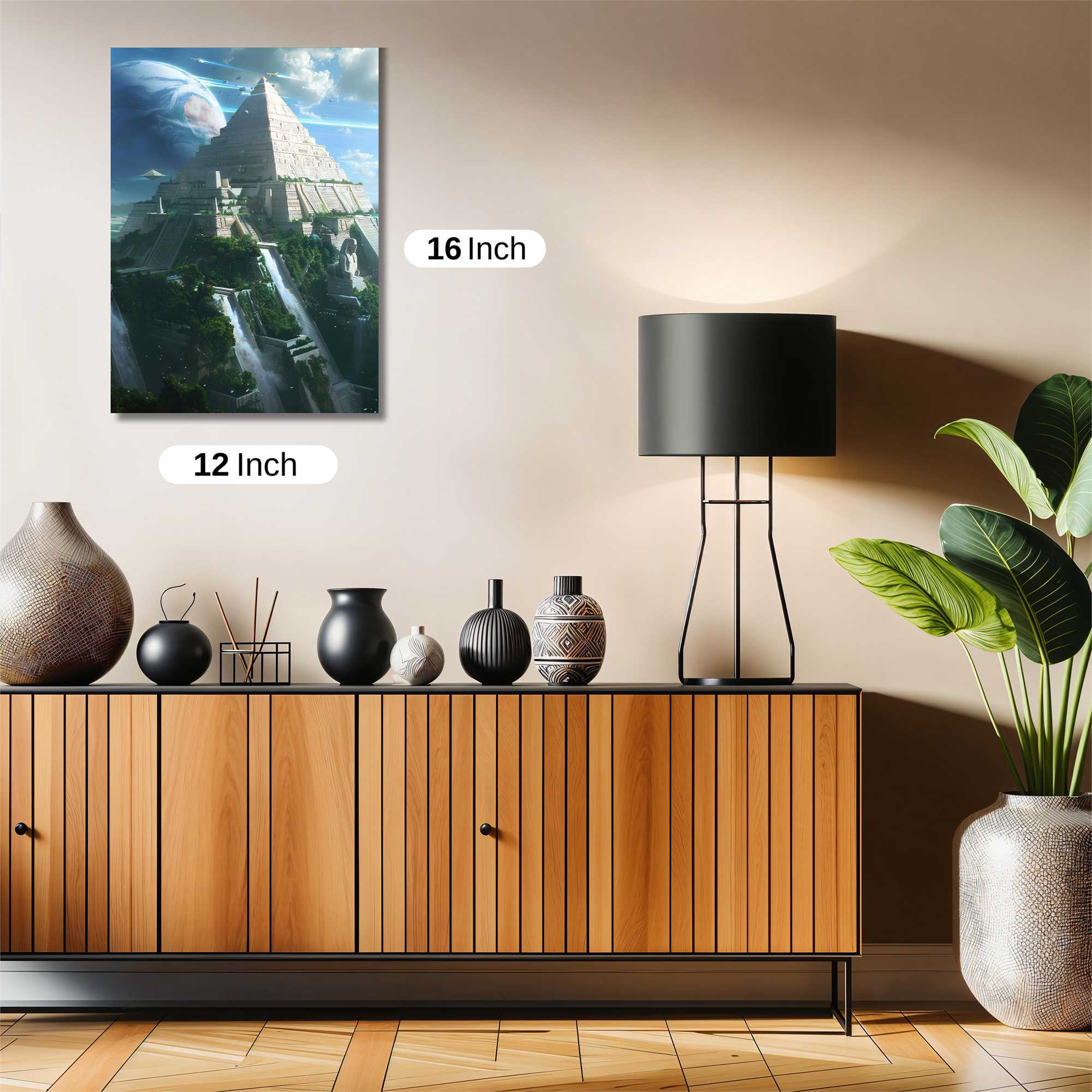 Pyramid Enigma Safe Wall Magnetic / M