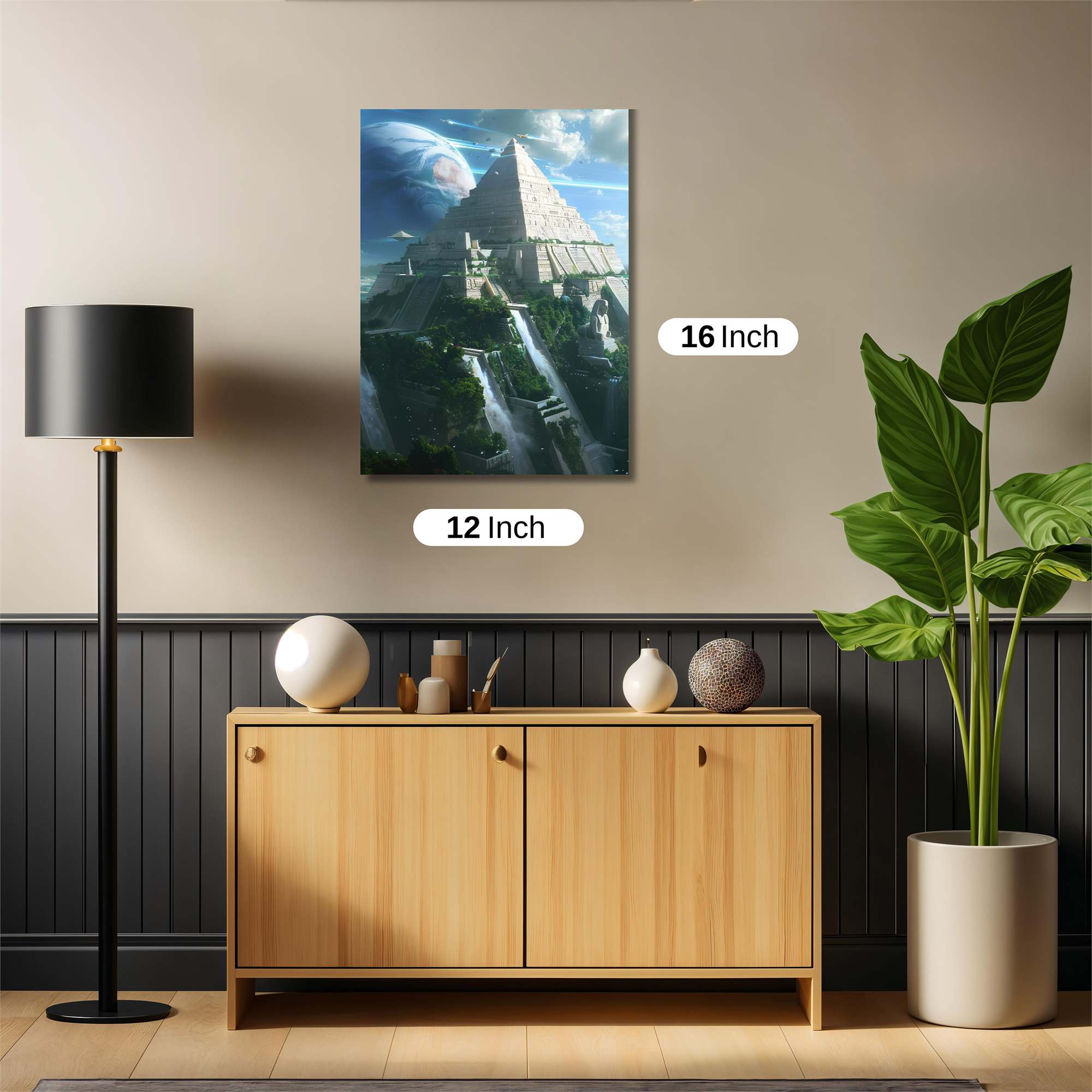 Pyramid Enigma Safe Wall Magnetic / M