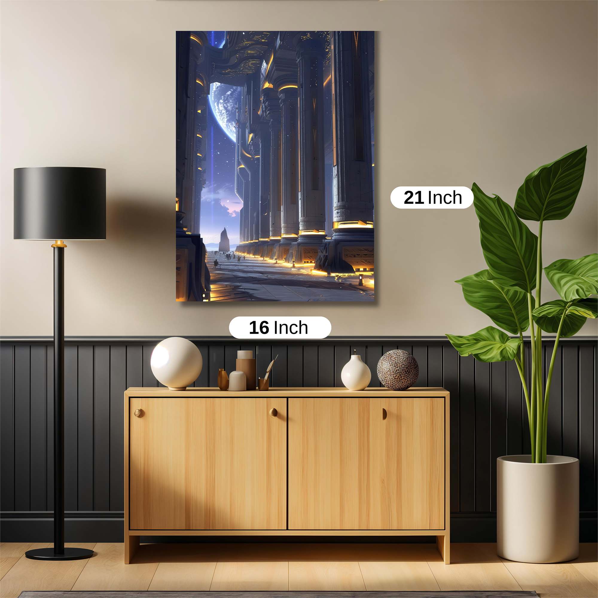 Cosmic Serenity Safe Wall Magnetic / M