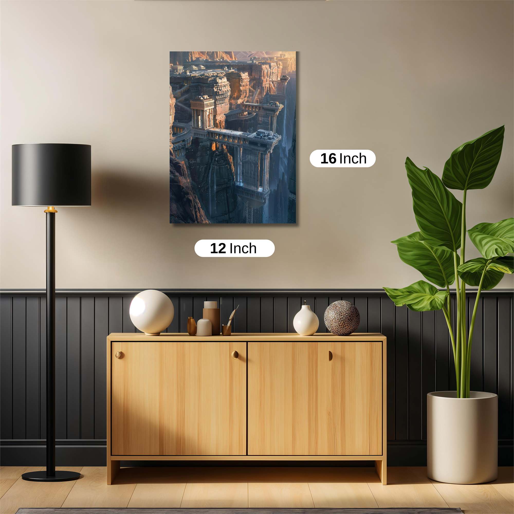 Ruins Radiant Safe Wall Magnetic / M