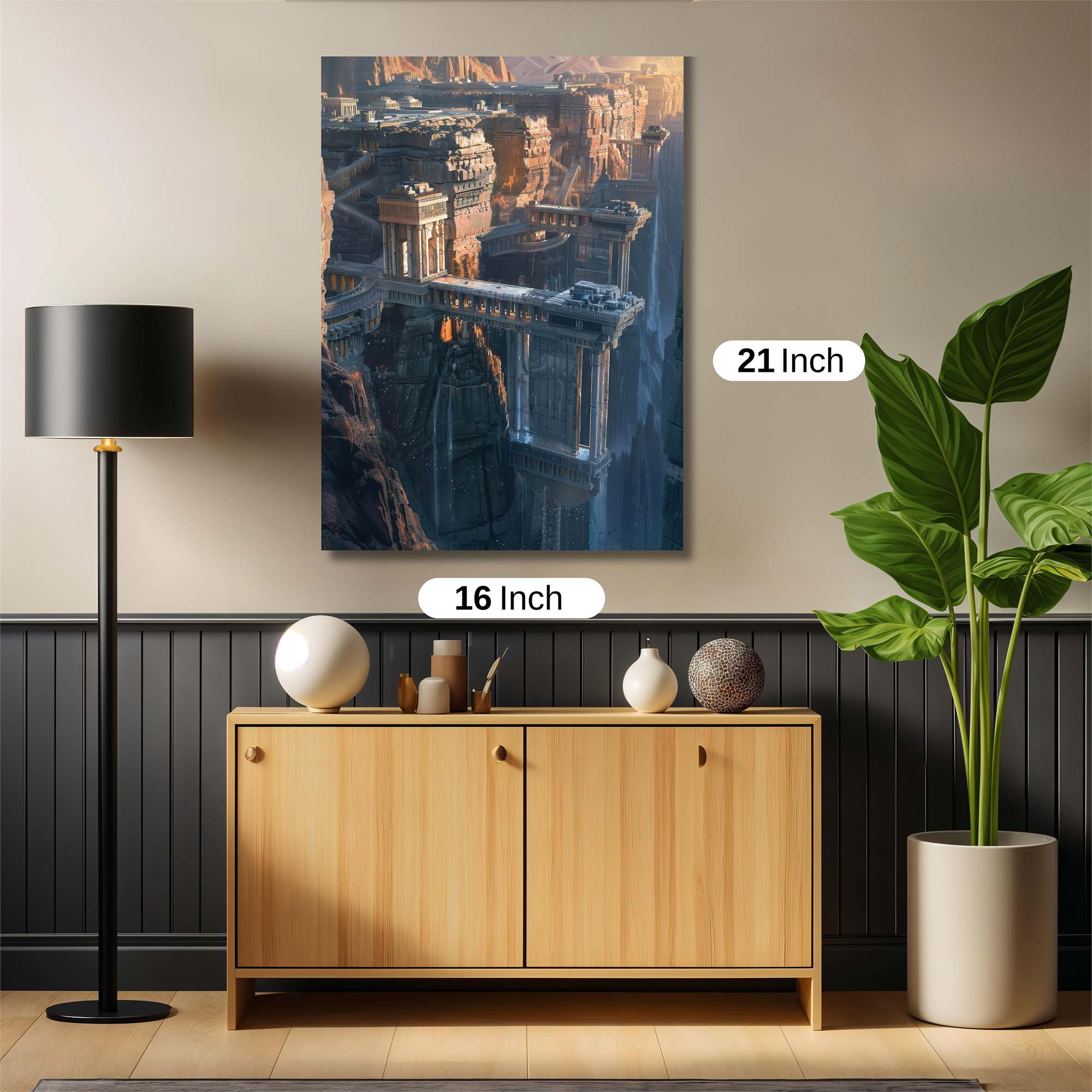 Ruins Radiant Safe Wall Magnetic / M