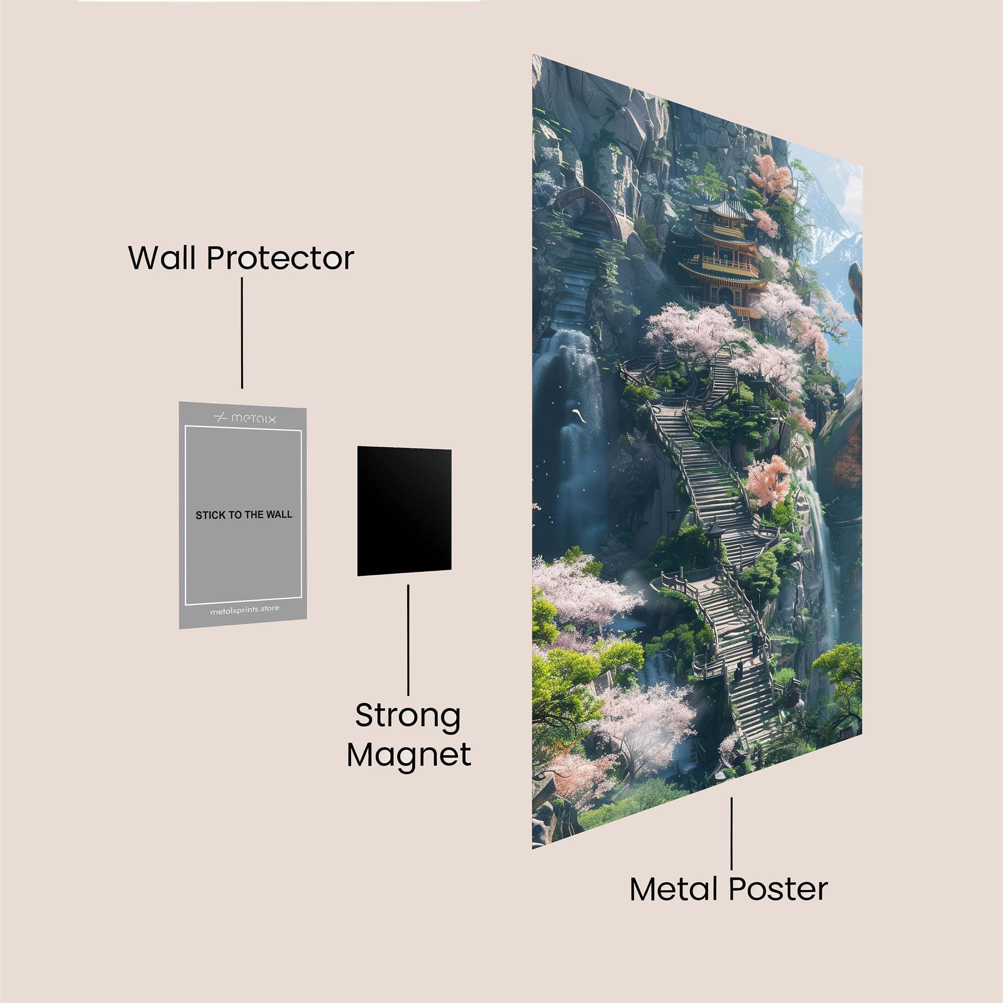 Hand Haven Safe Wall Magnetic / M