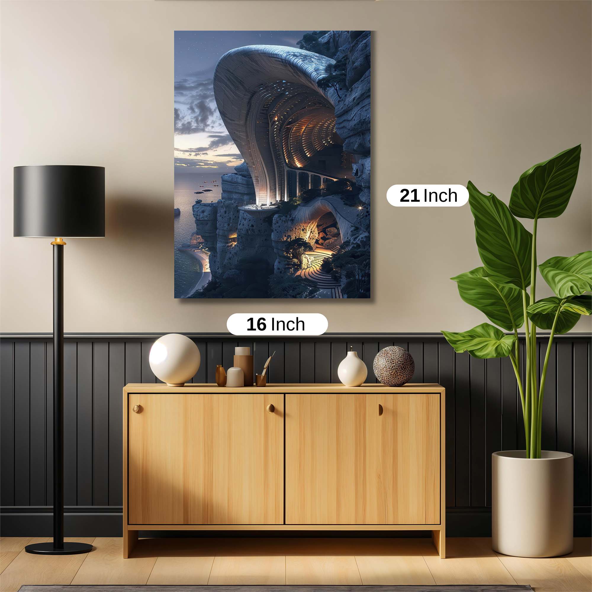 Cliff Haven Safe Wall Magnetic / M