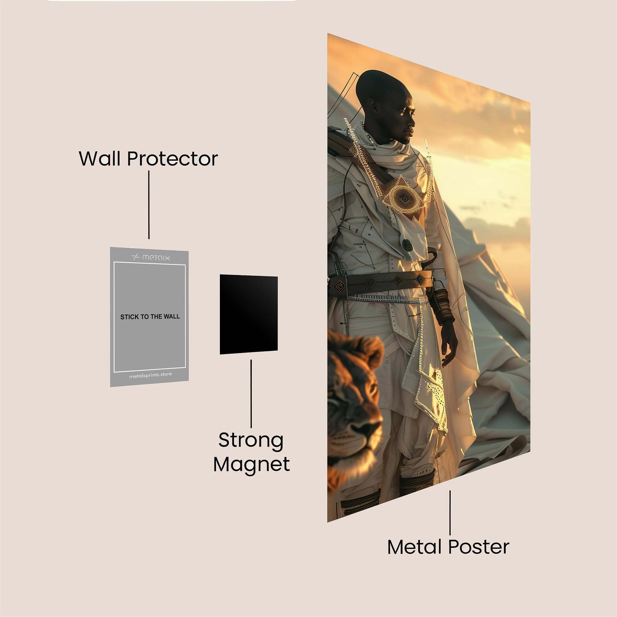 Lionheart Regal Safe Wall Magnetic / M