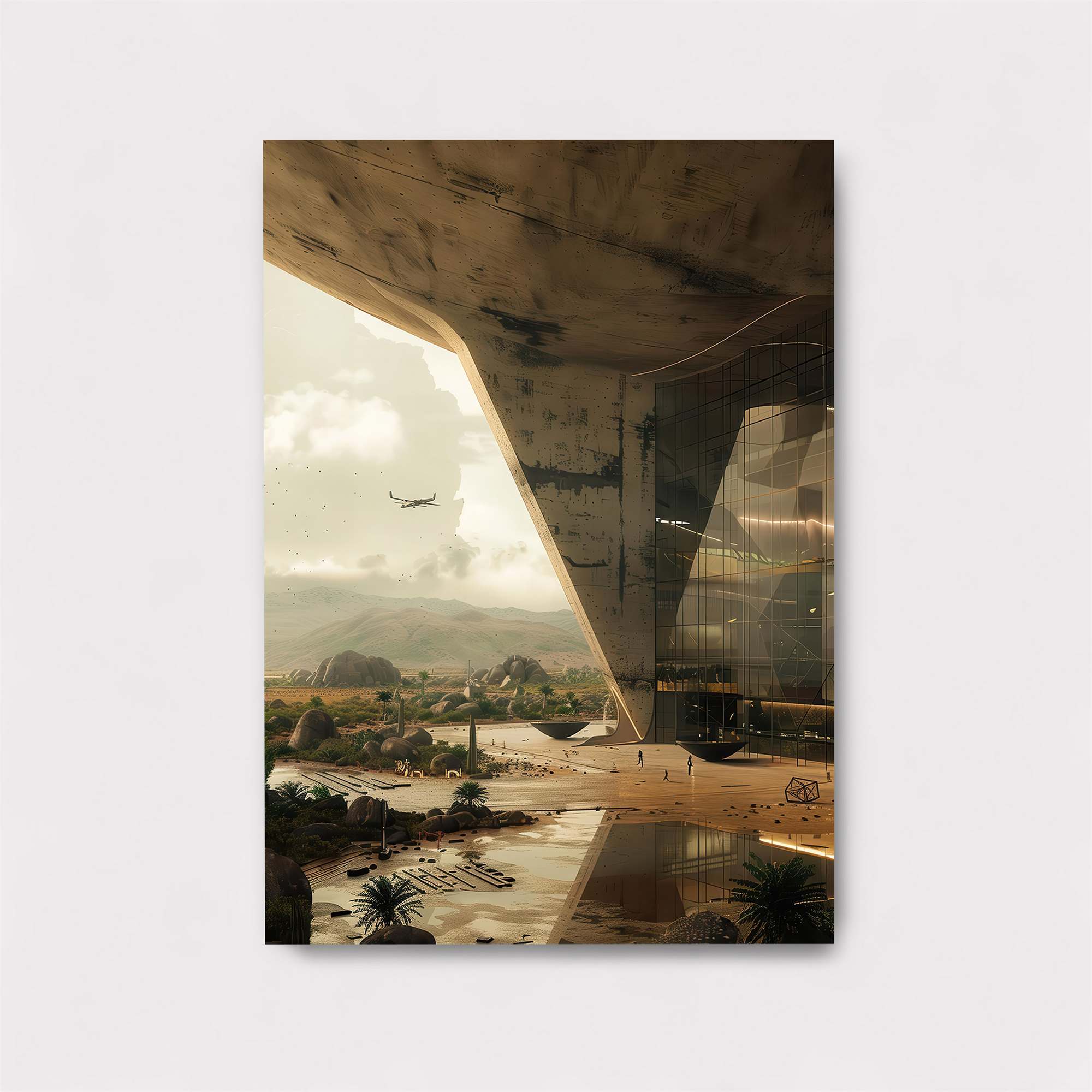 Mirrored Serenity Safe Wall Magnetic / M