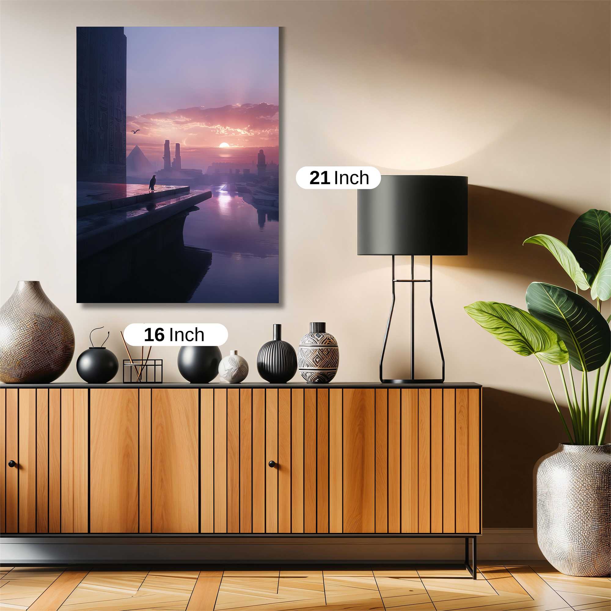 Pyramid Serenity Safe Wall Magnetic / M